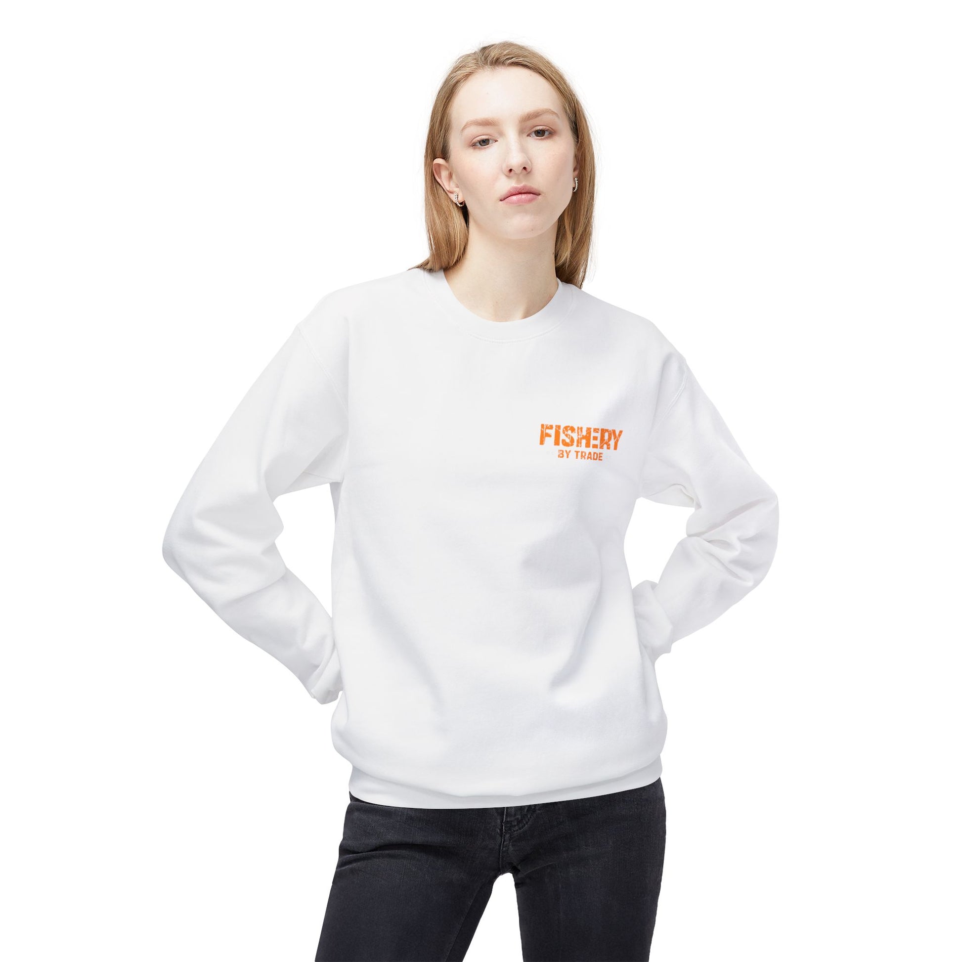 Fishery By Trade Support American Fisheries - White Sweatshirt