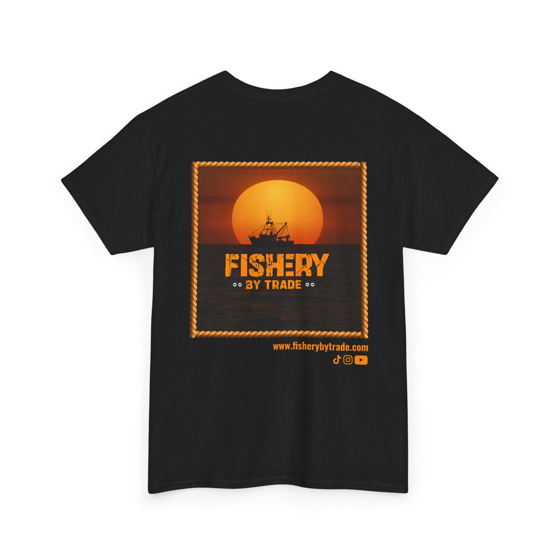 Fishery By Trade - Men's Black T-Shirt