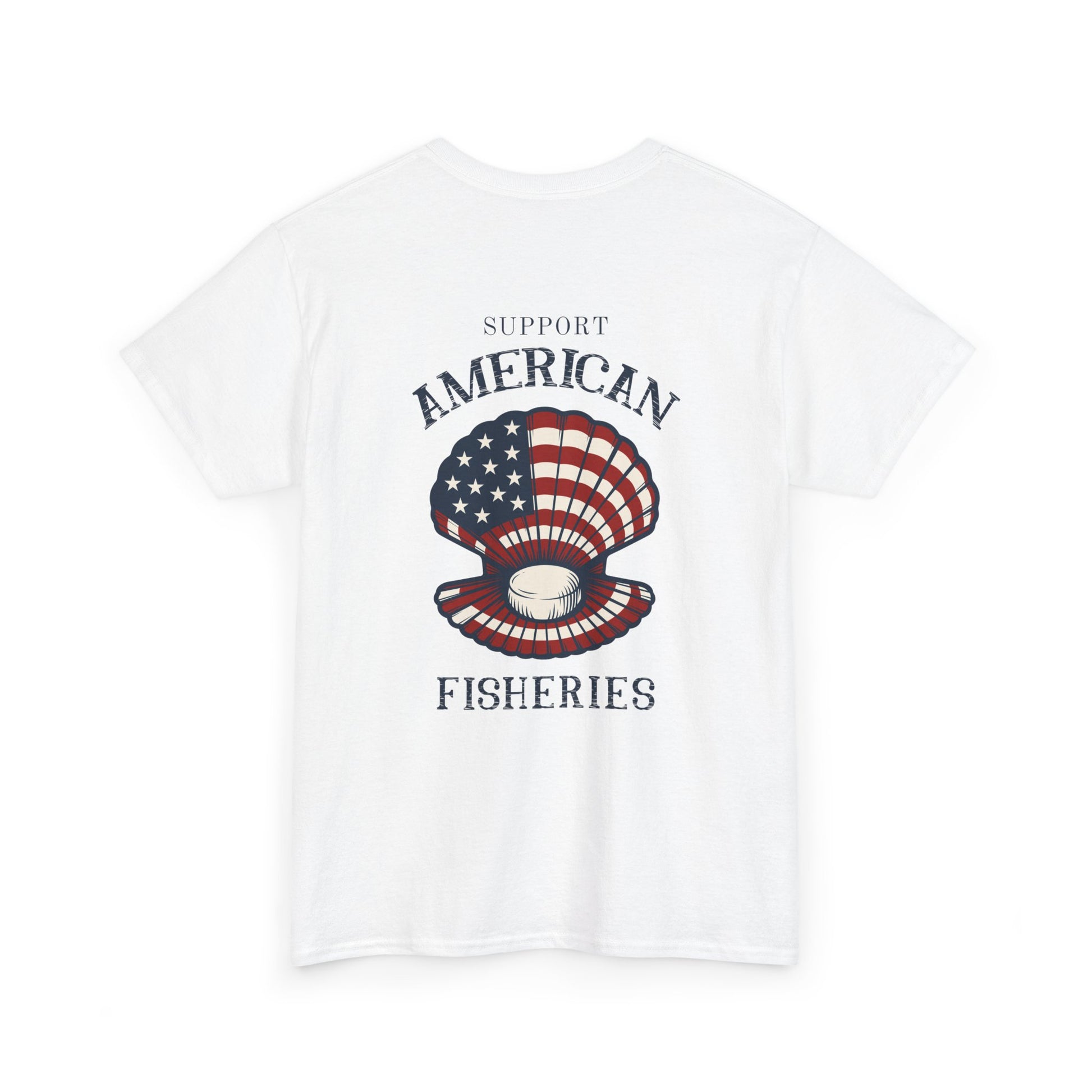 Fishery By Trade Support American Fisheries - Men's White T-Shirt