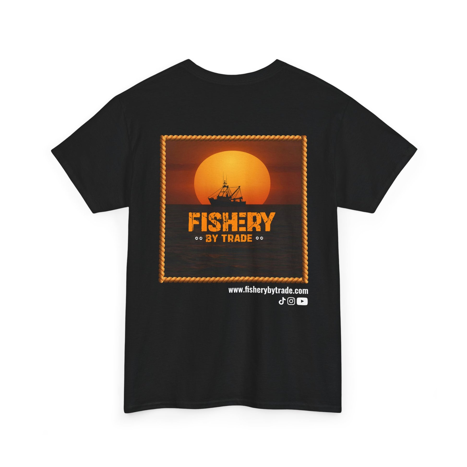 Fishery By Trade - Men's Black T-Shirt