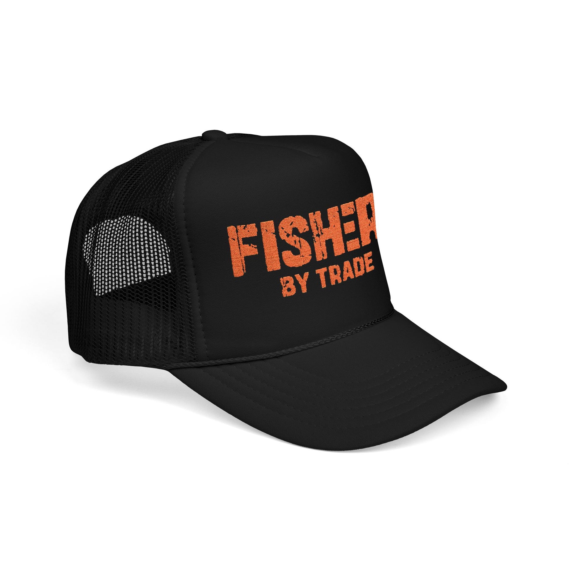 Fishery by Trade - Black Trucker Hat