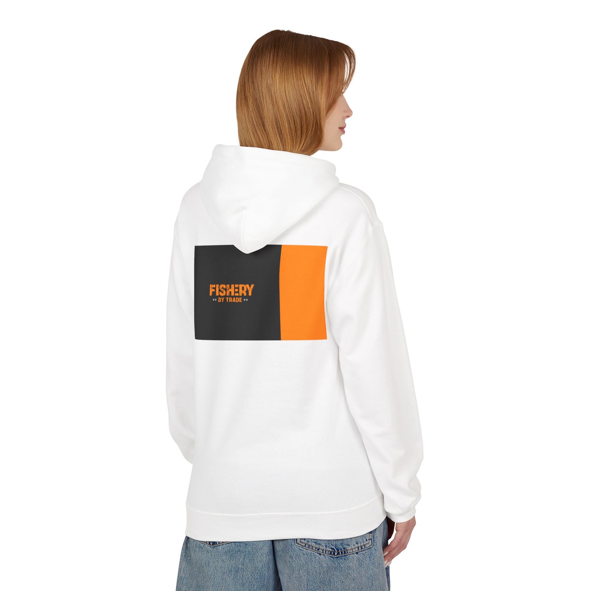 Fishery By Trade Flag - White Hoodie