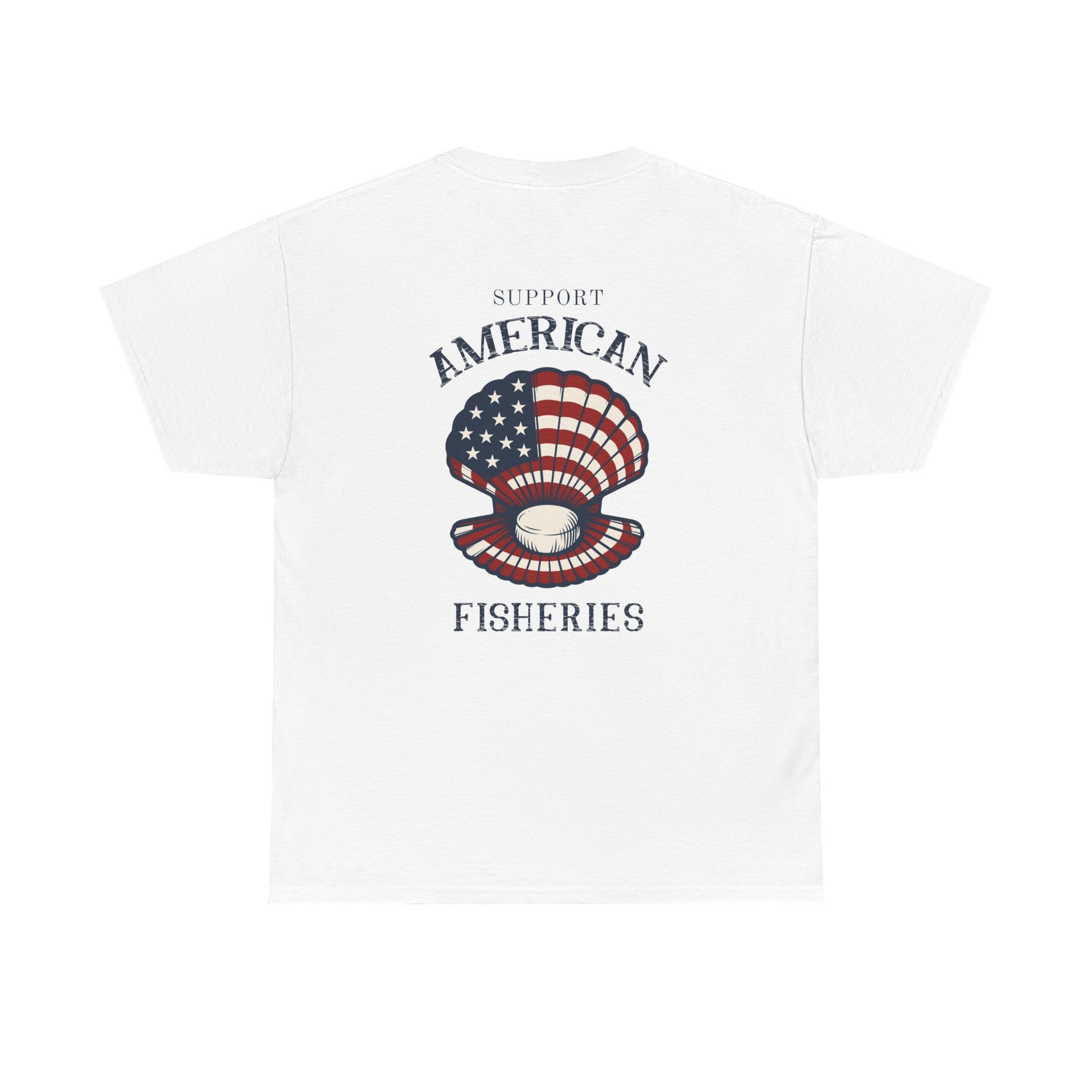 Fishery By Trade Support American Fisheries - Men's White T-Shirt