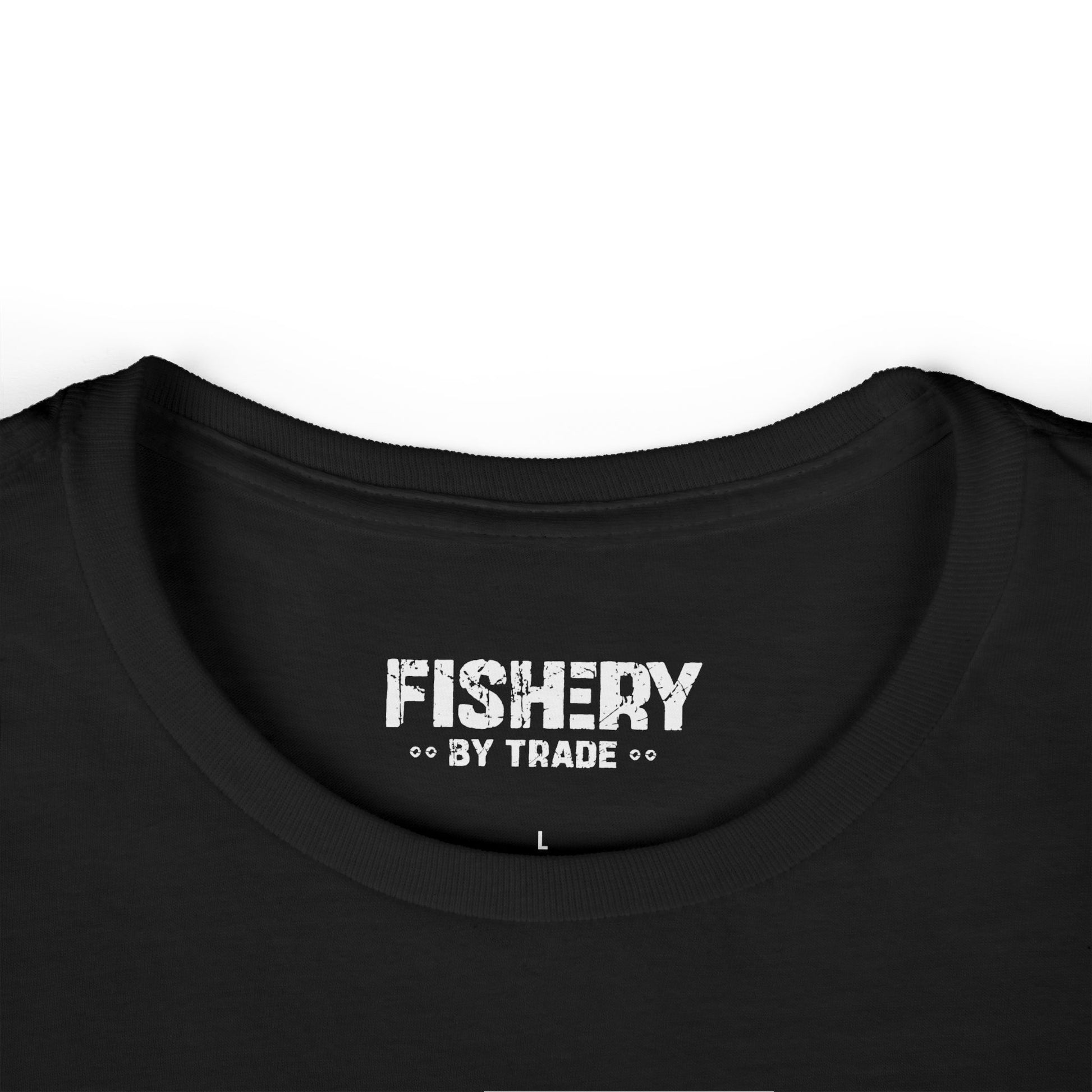 Fishery By Trade - Women's Black T-Shirt