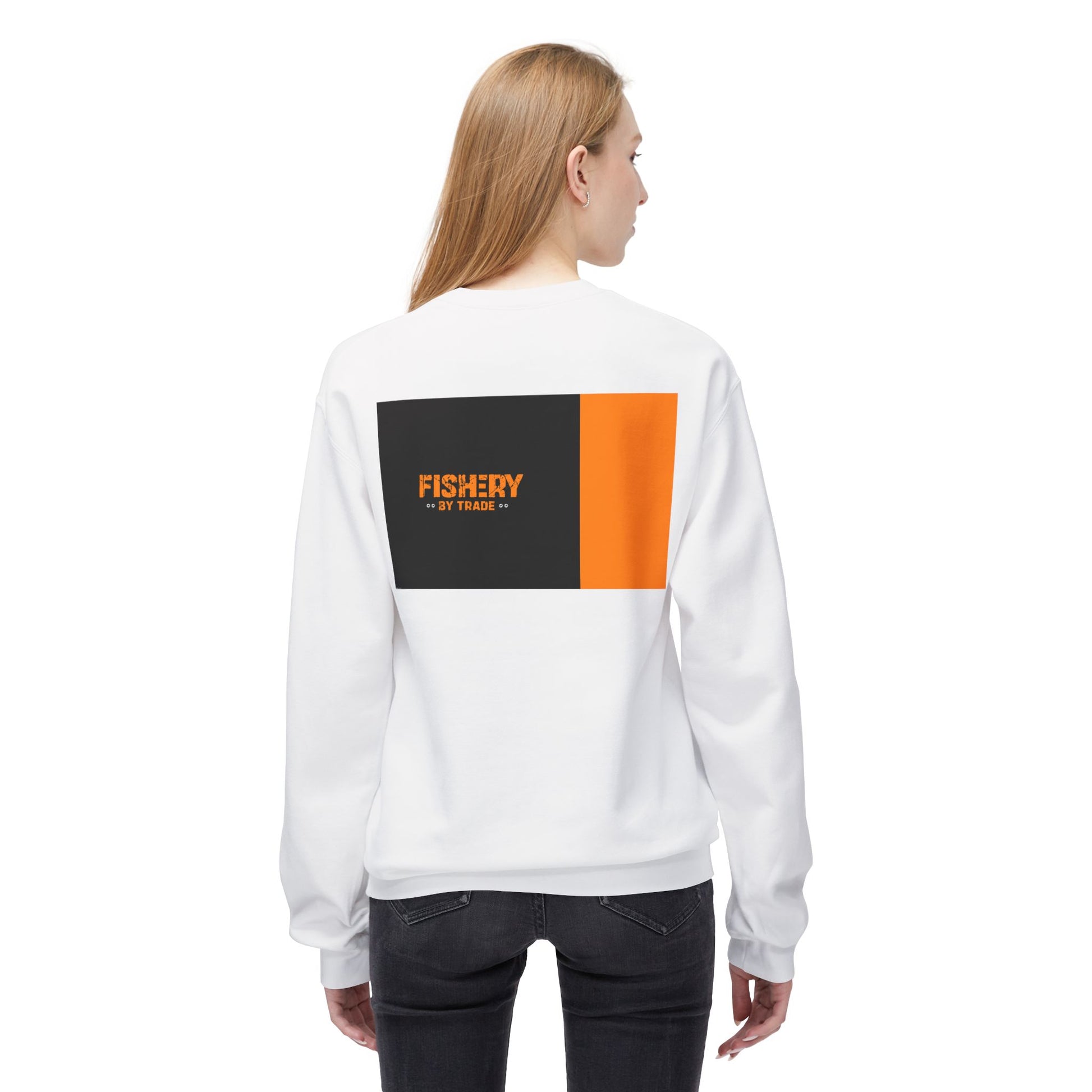 Fishery By Trade Flag - White Sweatshirt