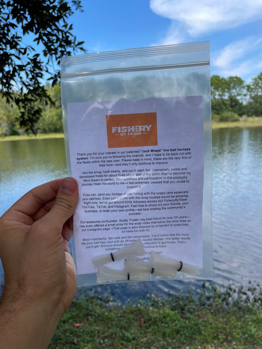 JackWraps® – Clear Wraps (4-Pack)