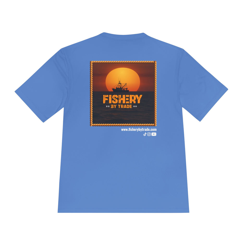 Fishery by Trade - Men's Black Quick Dry T-Shirt