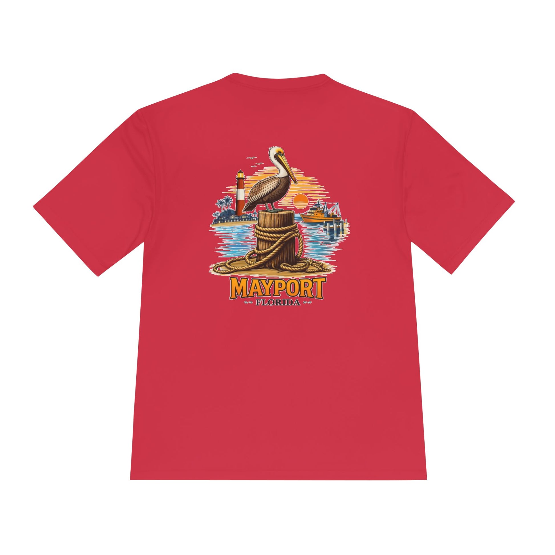 Fishery by Trade Mayport Florida - Men's White Quick Dry T-Shirt