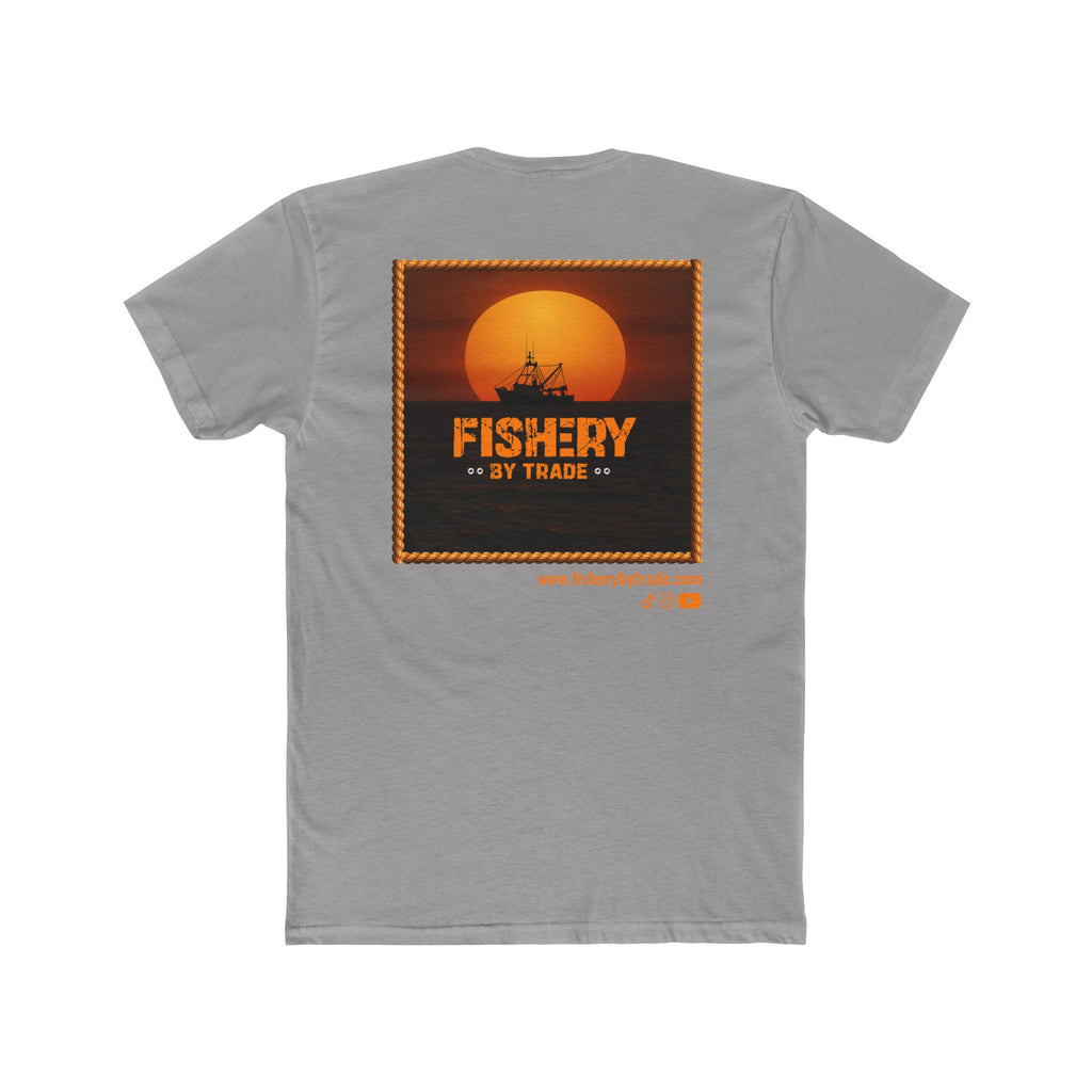 Fishery By Trade - Men's Black Crew Neck Tee