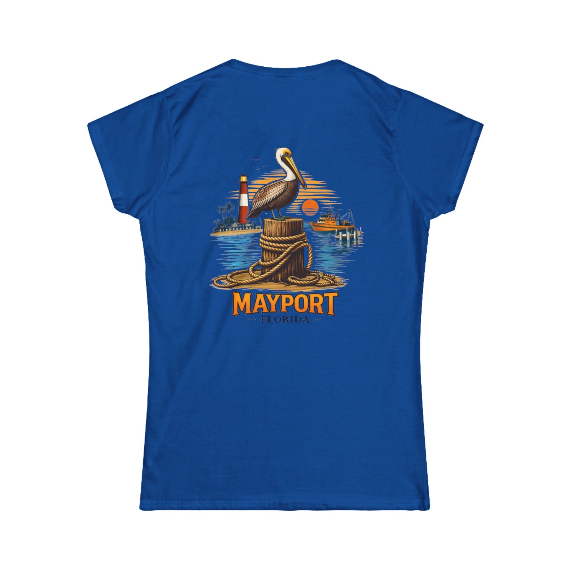 Fishery By Trade Mayport Florida - Women's White T-Shirt