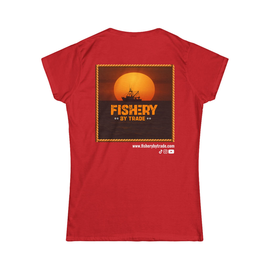 Black Fishery By Trade - Women T-Shirt