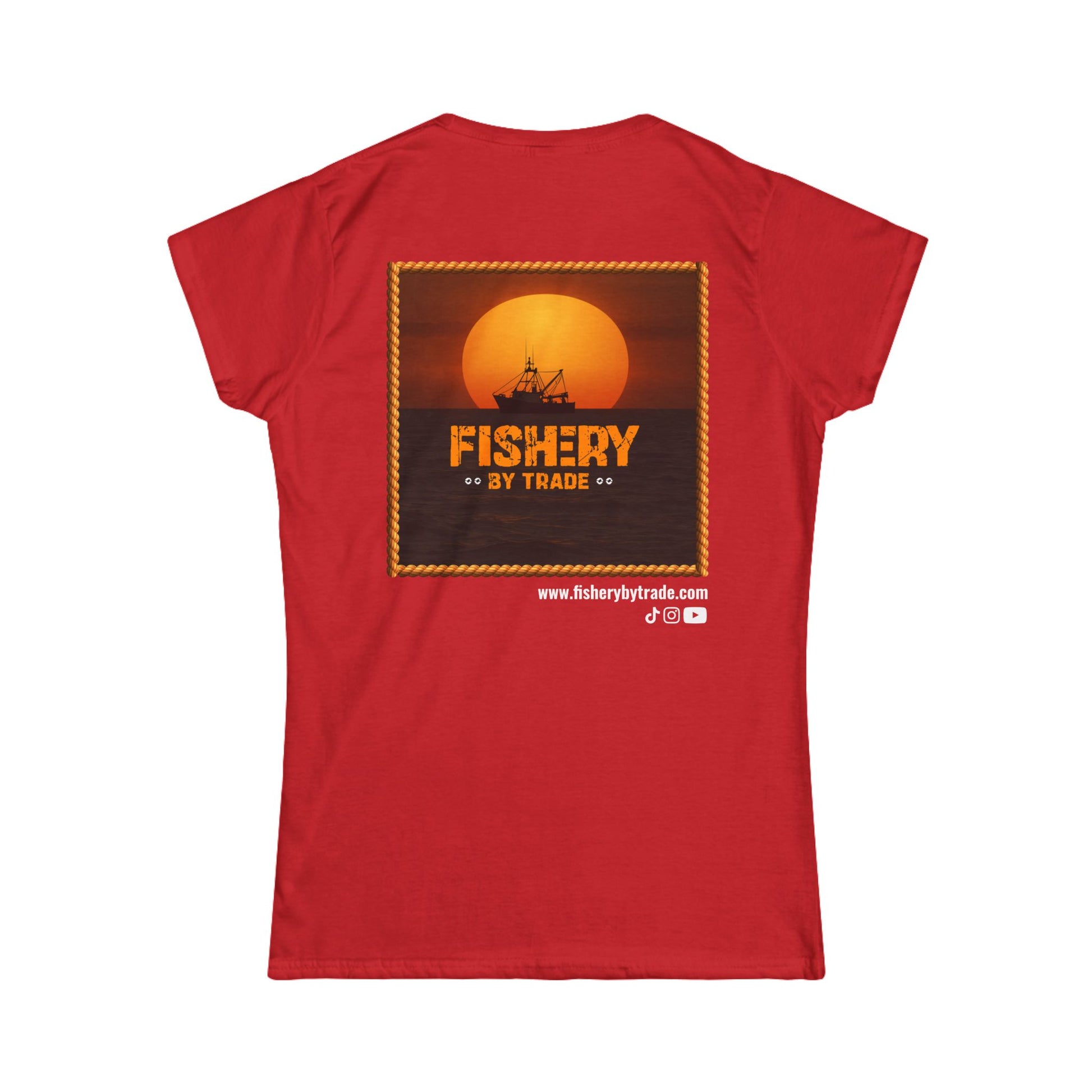 Black Fishery By Trade - Women T-Shirt