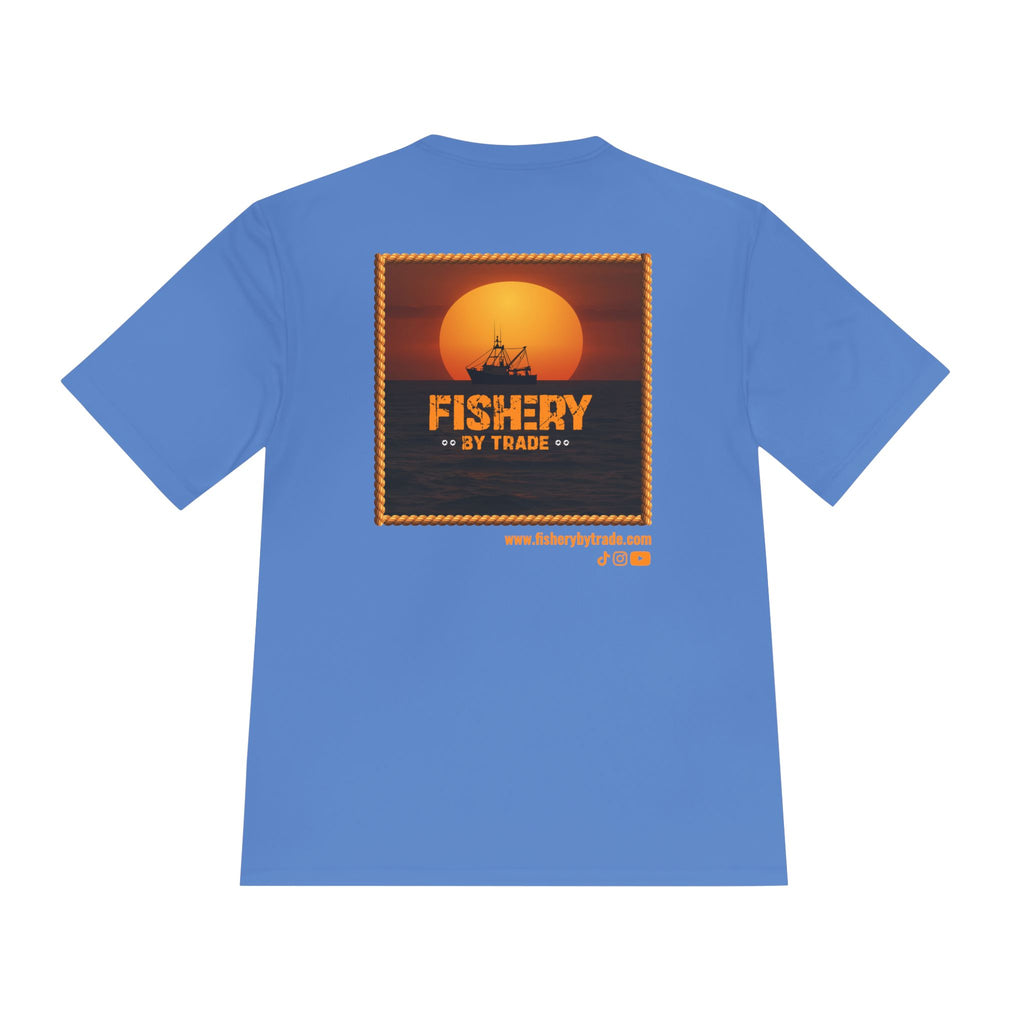 Fishery by Trade - Men's Black Quick Dry T-Shirt