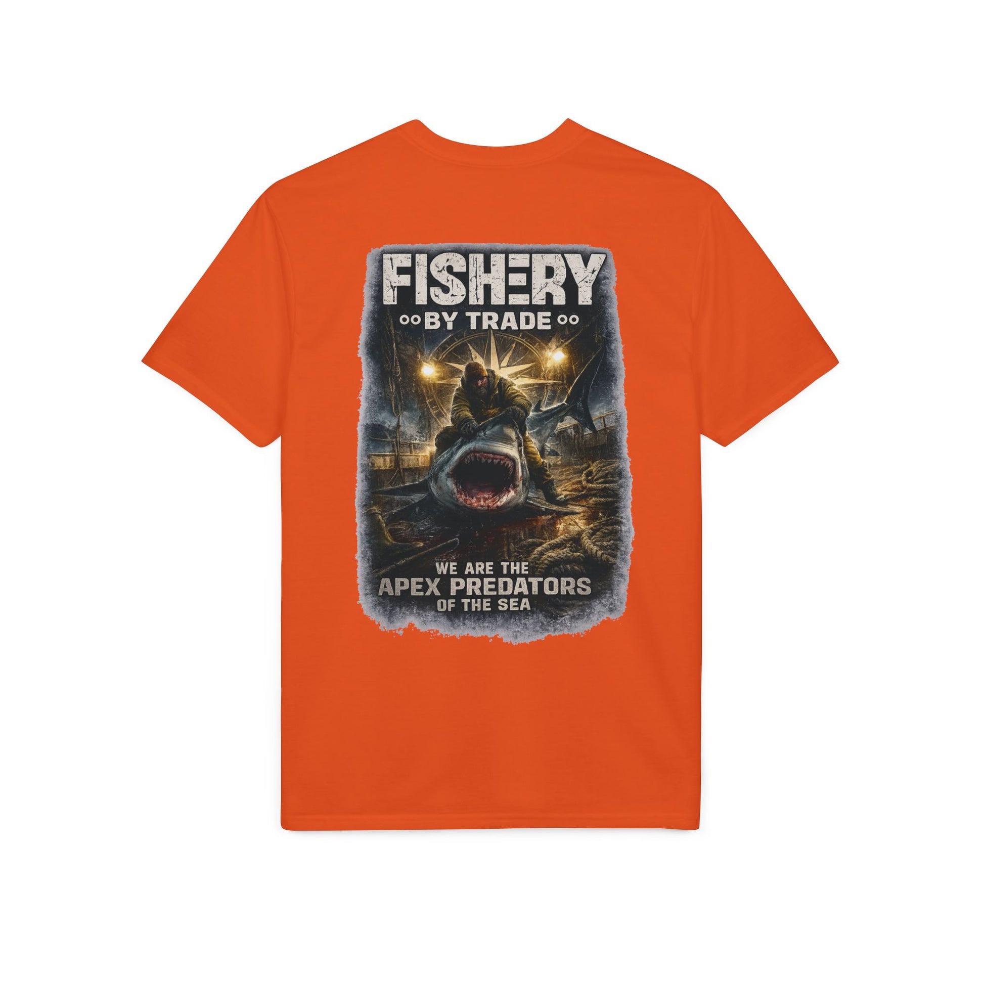 Apex Predators  Graphic Performance Tee — "Fishery by Trade"
