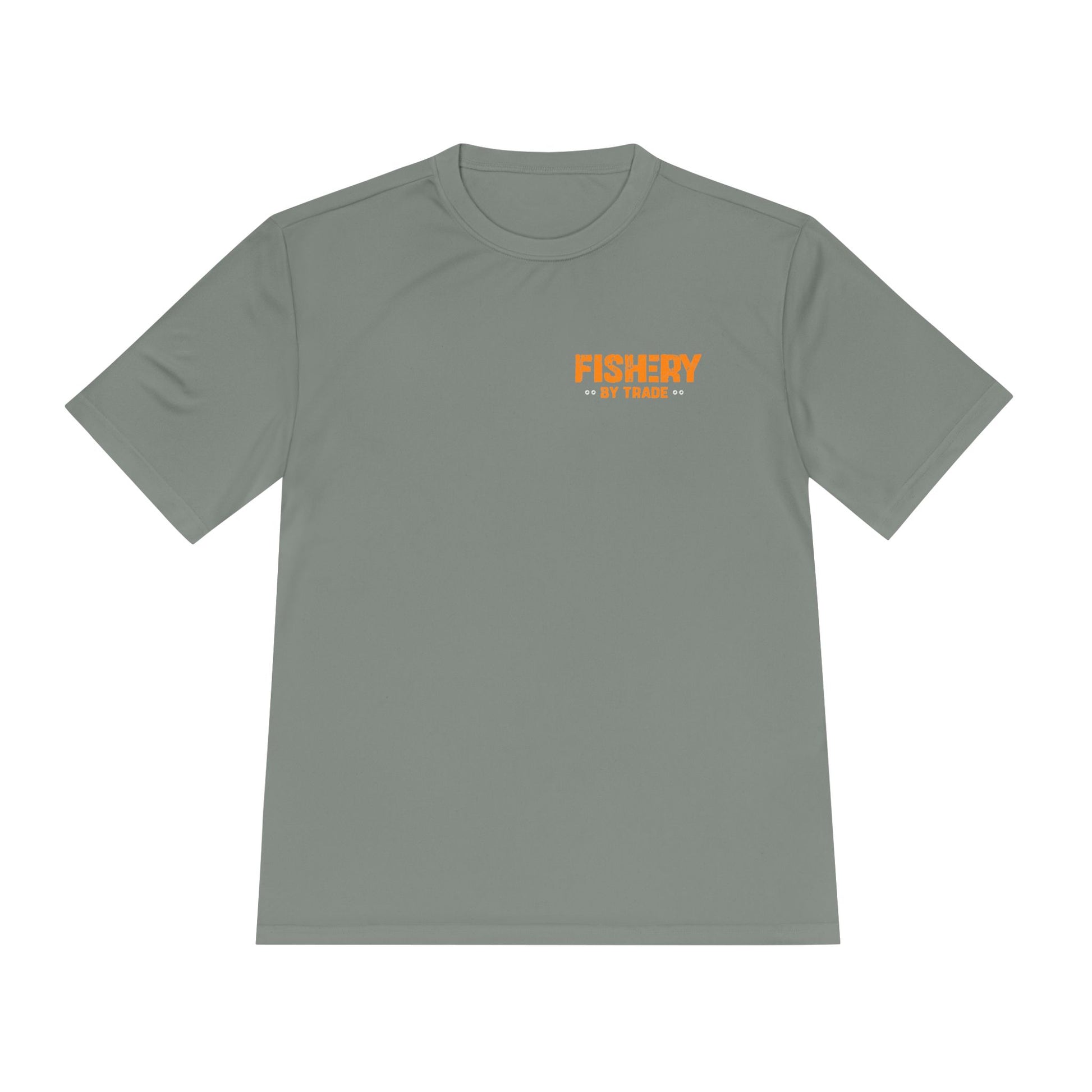 Fishery by Trade Rough Seas - Men's Black Quick Dry T-Shirt