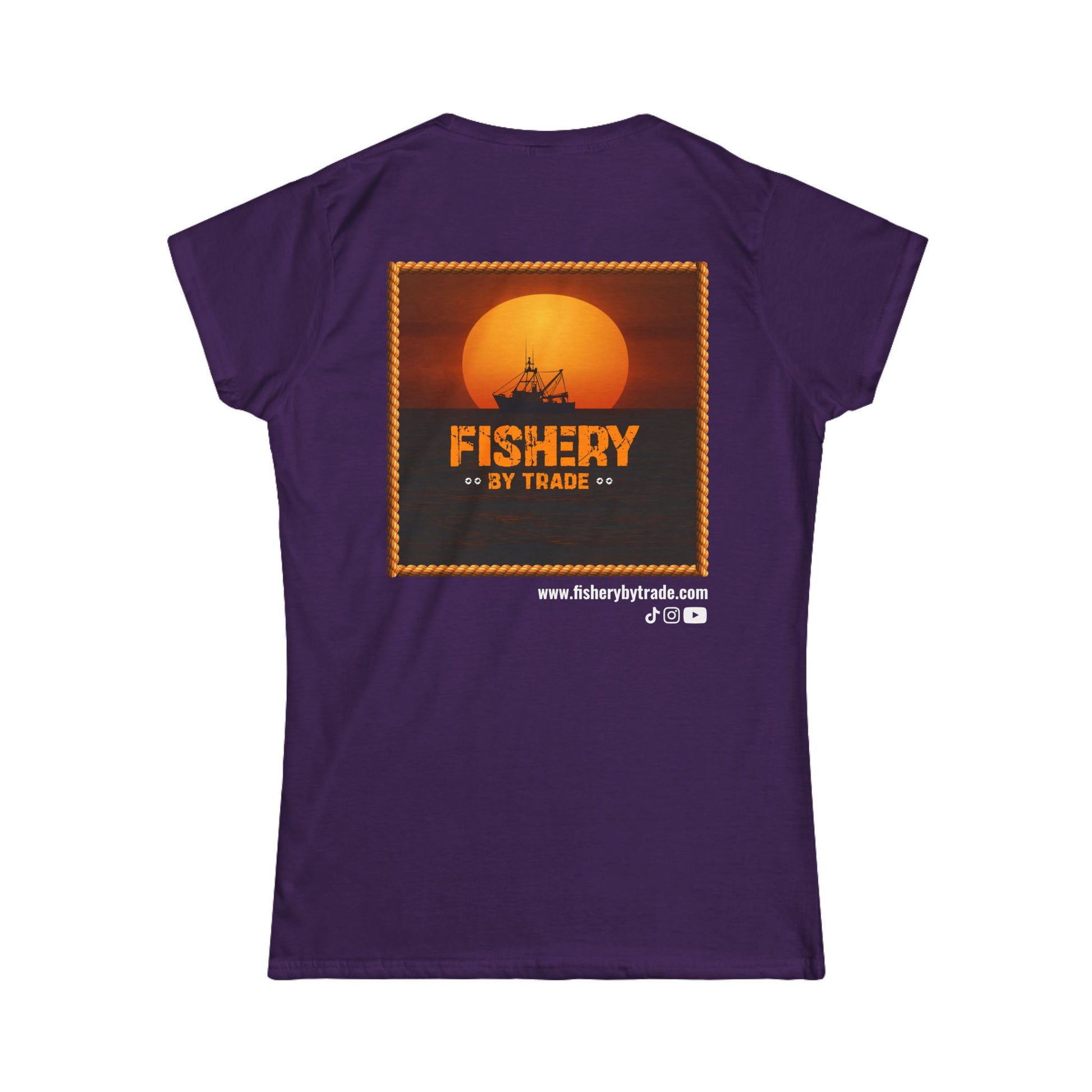 Black Fishery By Trade - Women T-Shirt