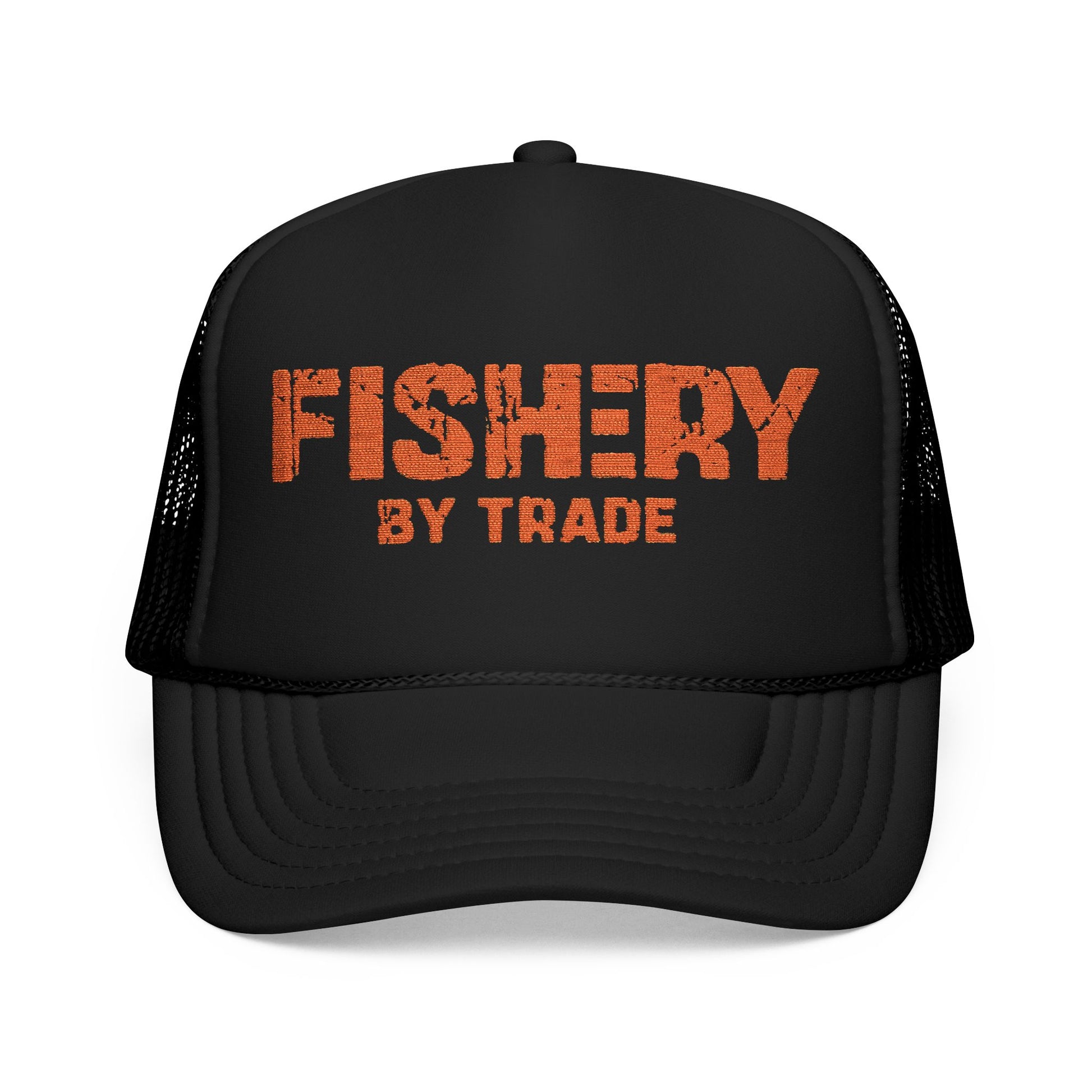 Fishery by Trade - Black Trucker Hat