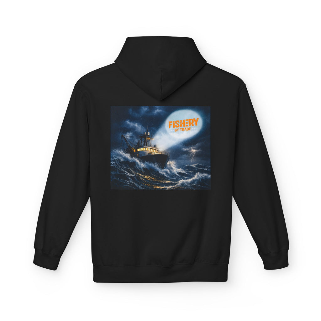 Black Fishery By Trade Deck - Hoodie