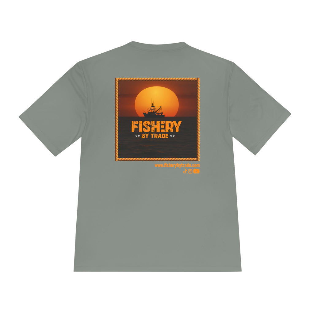 Fishery by Trade - Men's Black Quick Dry T-Shirt