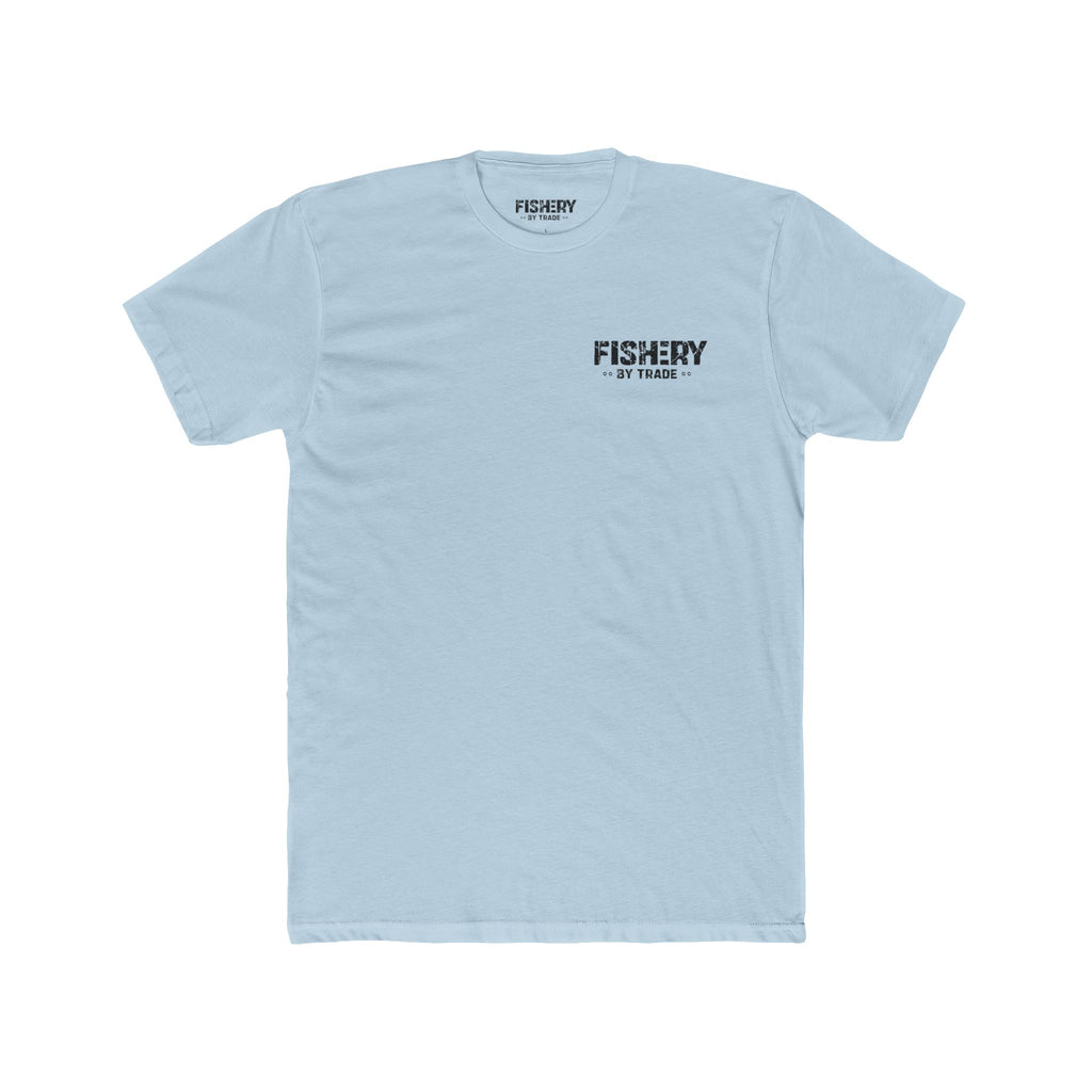 Fishery By Trade Mayport Florida - Men's White Crew Neck Tee