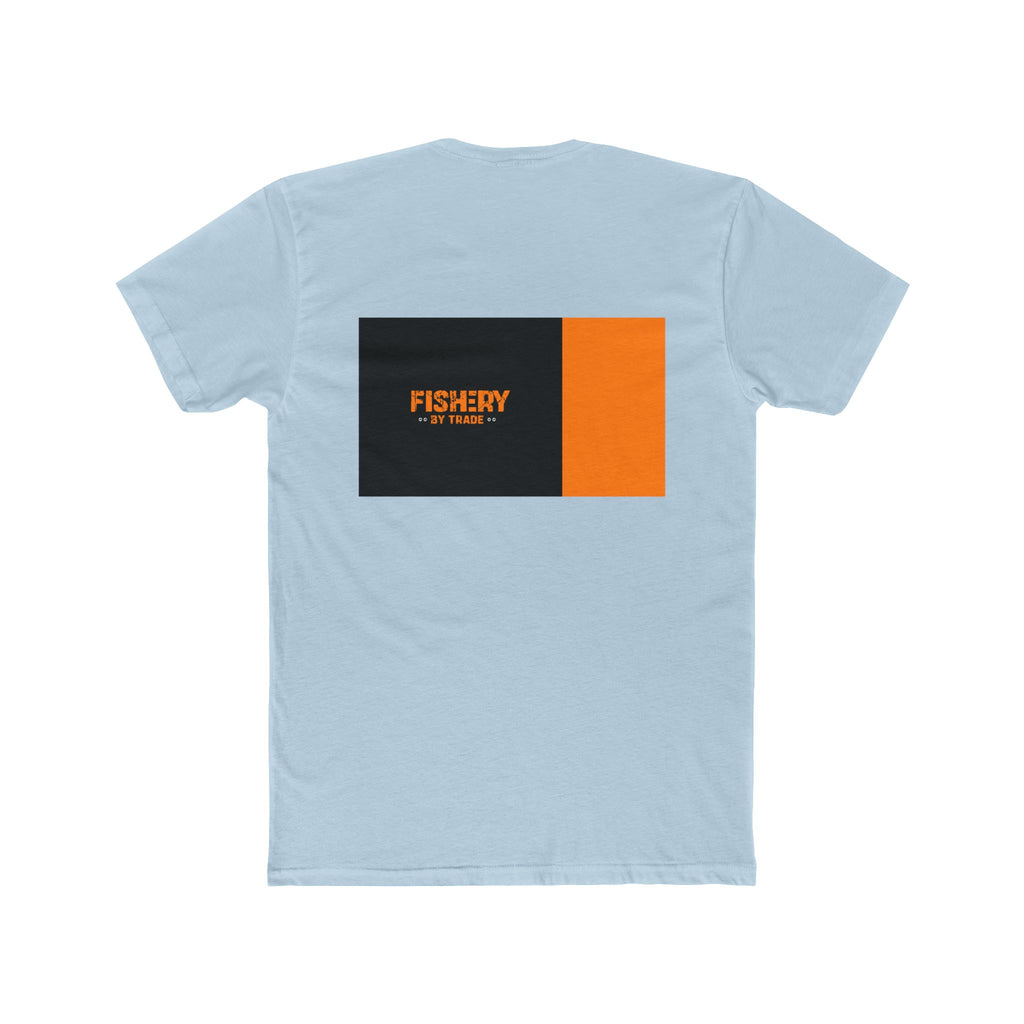 Fishery By Trade Flag - Men's White Crew Neck Tee