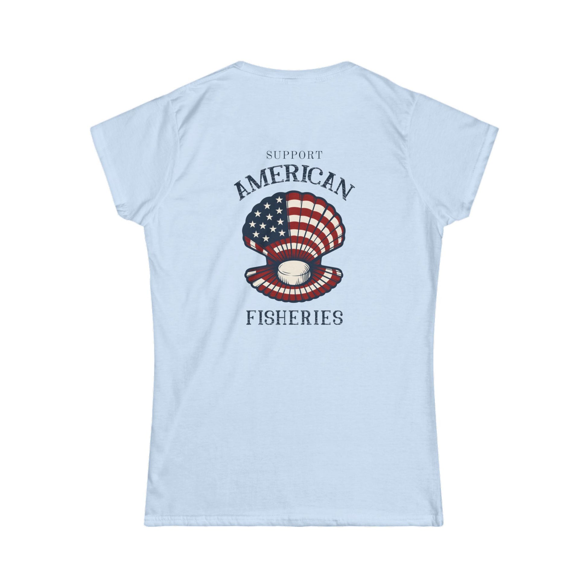 Fishery By Trade Support American Fisheries - Women's White T-Shirt