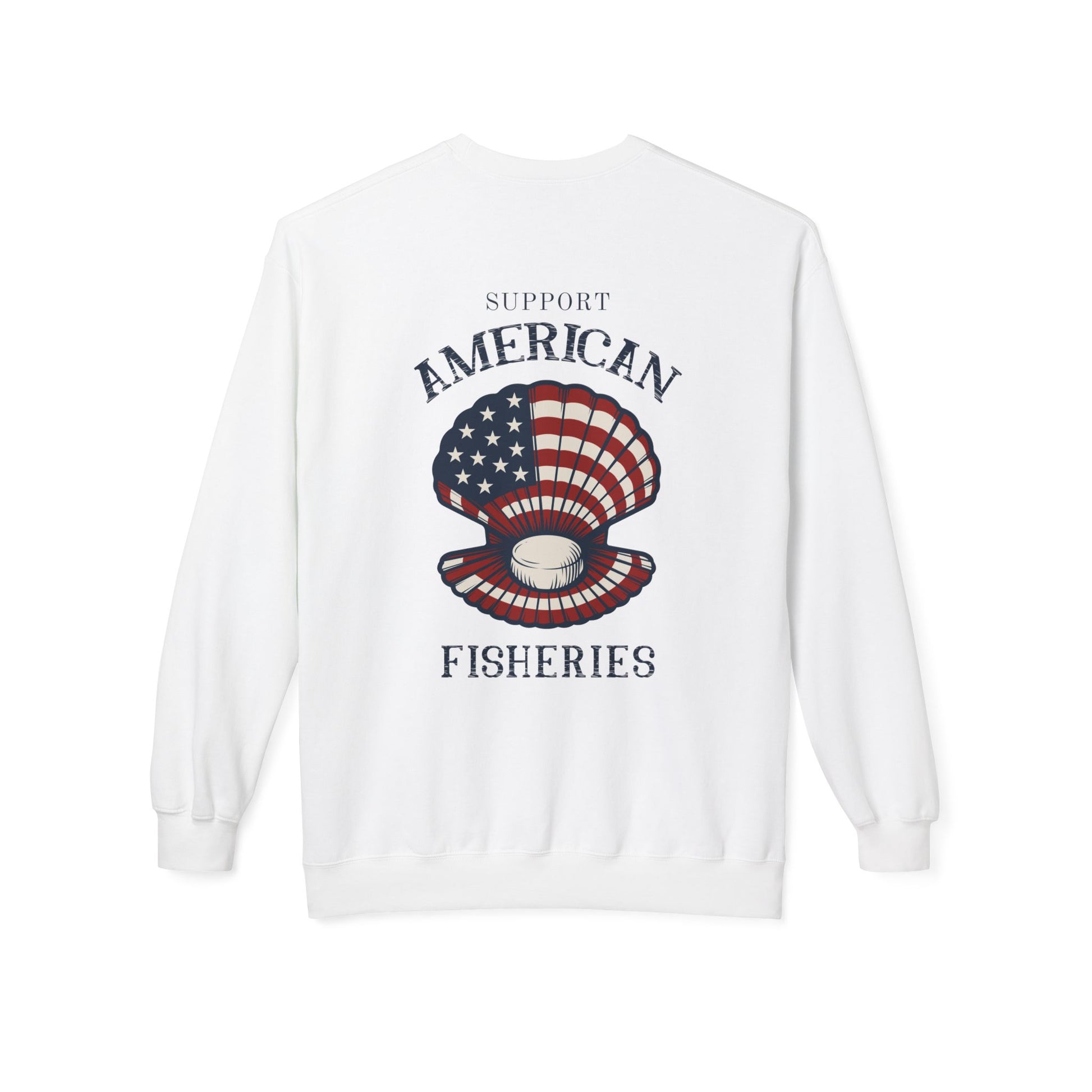 Fishery By Trade Support American Fisheries - White Sweatshirt
