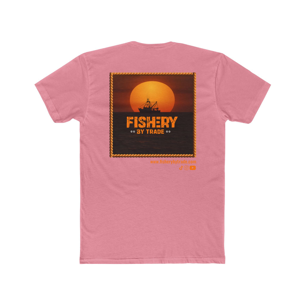 Fishery By Trade - Men's Black Crew Neck Tee