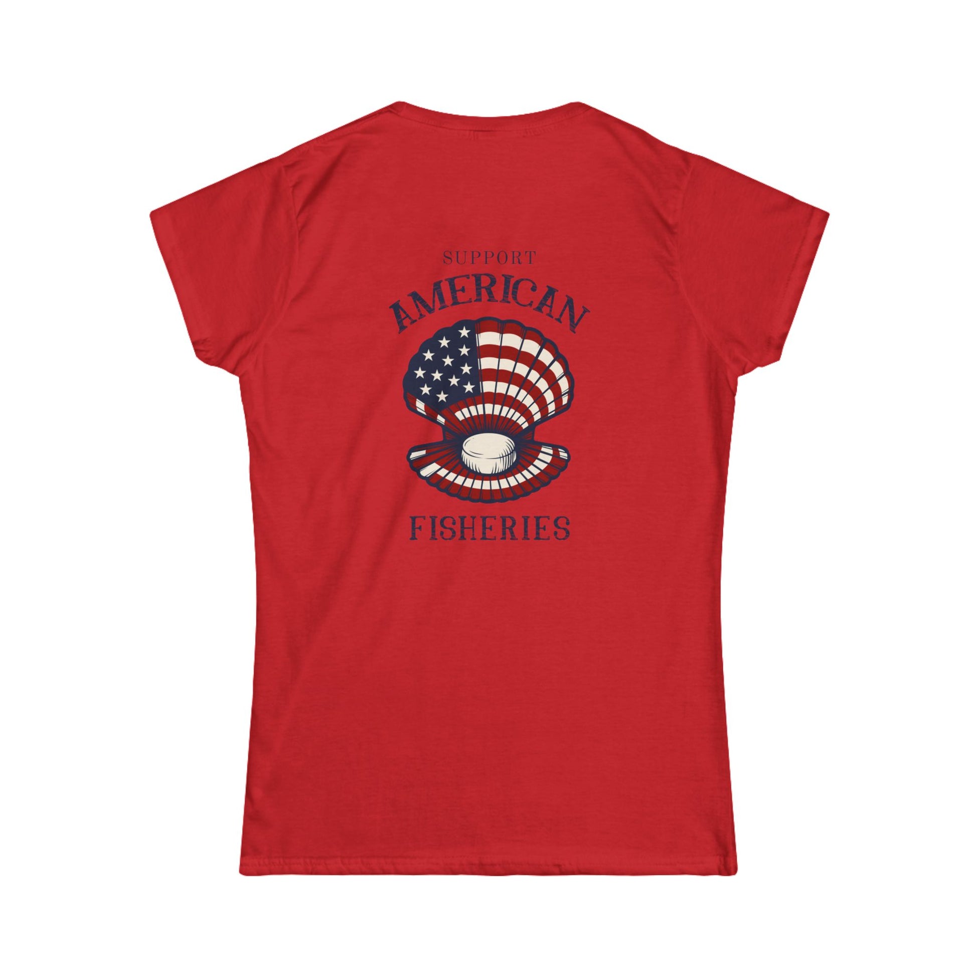 Fishery By Trade Support American Fisheries - Women's White T-Shirt
