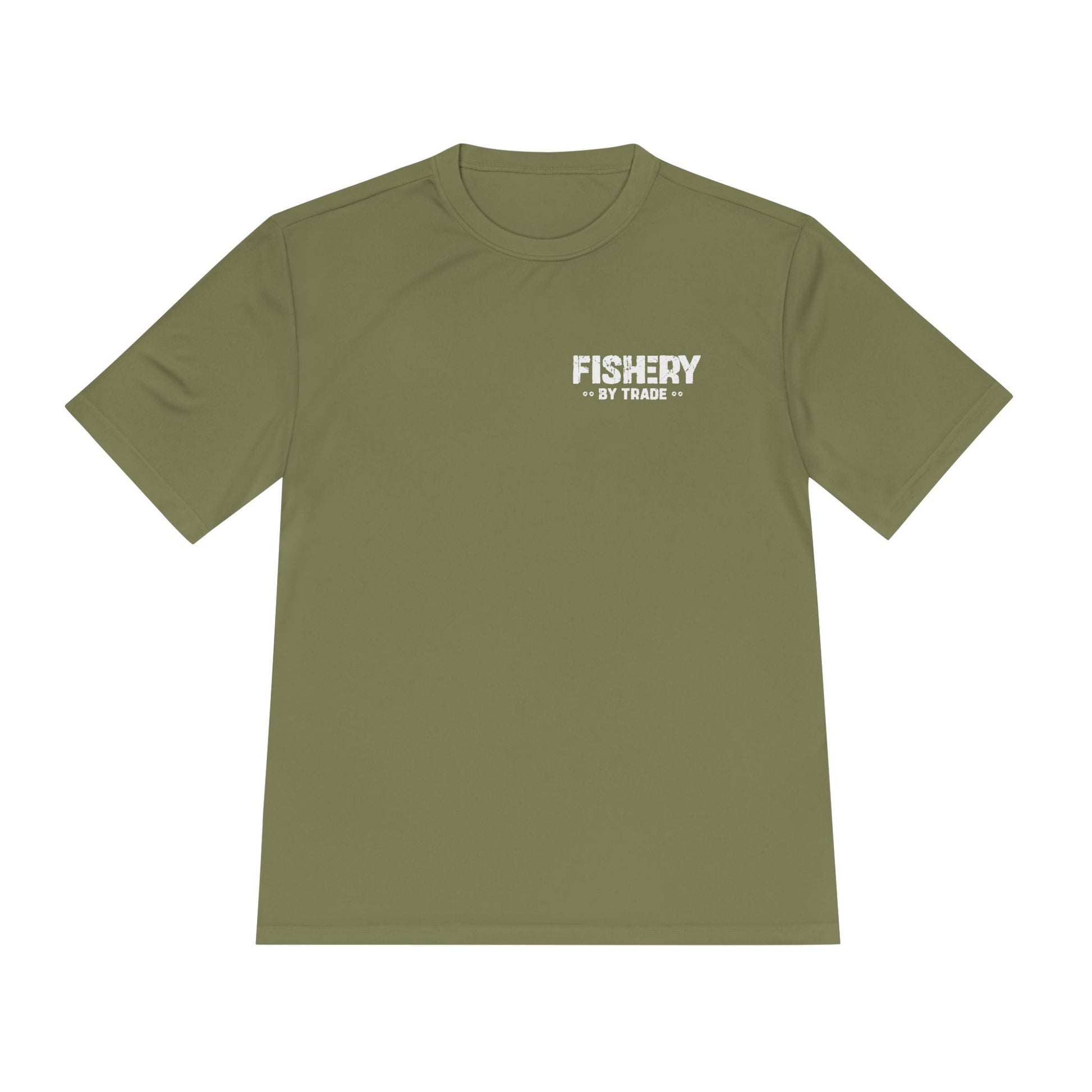 Fishery by Trade Deck - Men's Black Quick Dry T-Shirt