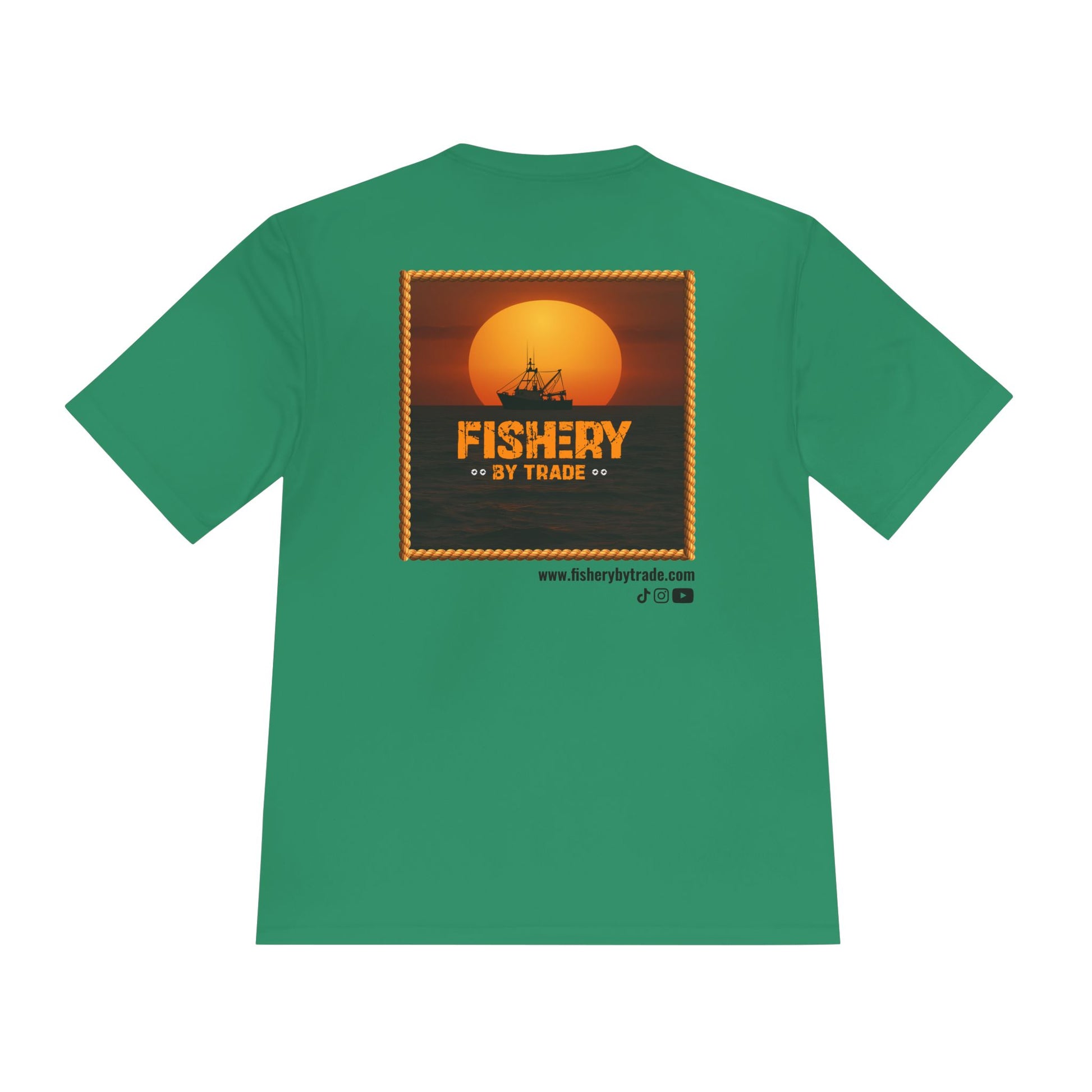 Fishery by Trade - Men's White Quick Dry T-Shirt