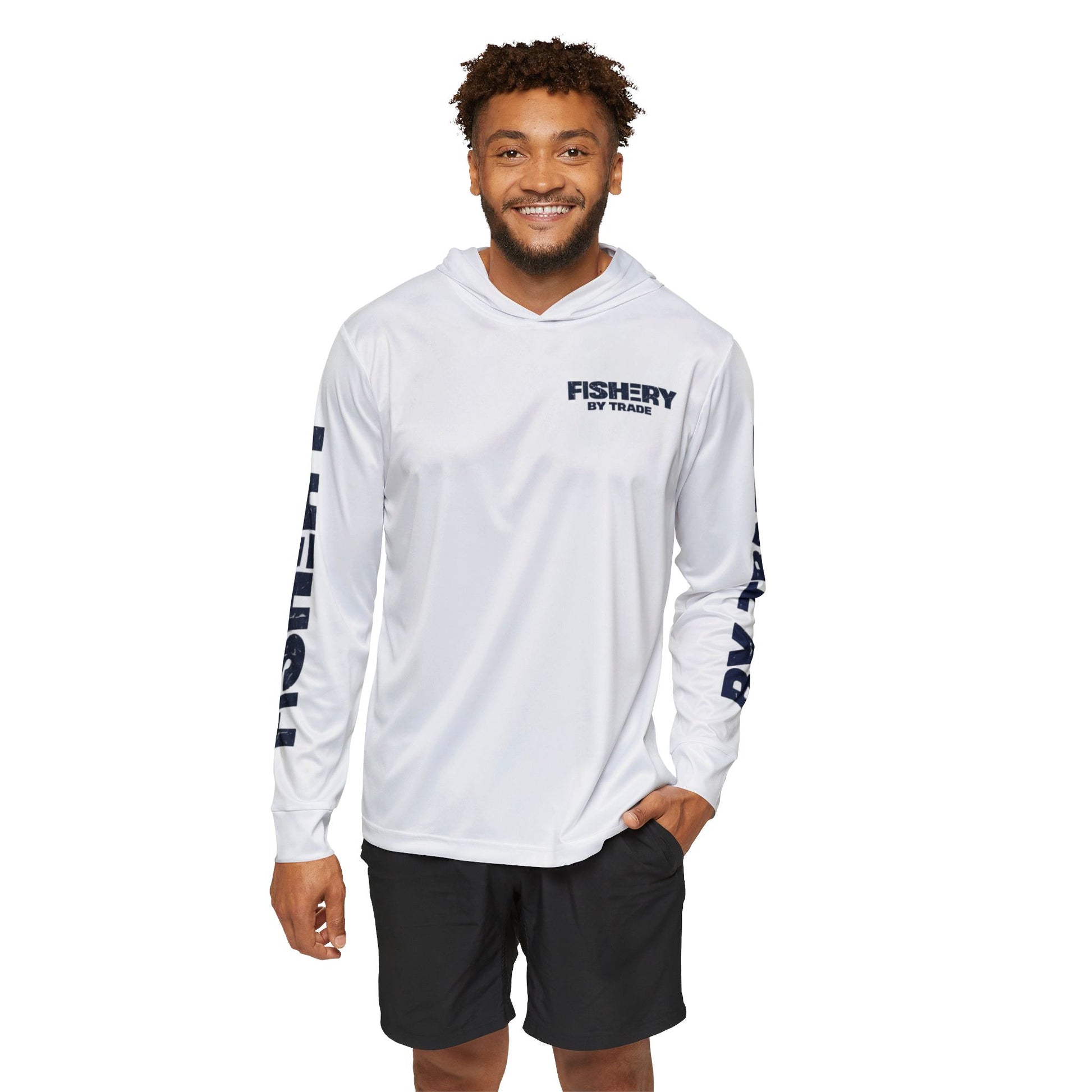 Fishing Hoodie - "Fishery by Trade" Performance Warmup Pullover