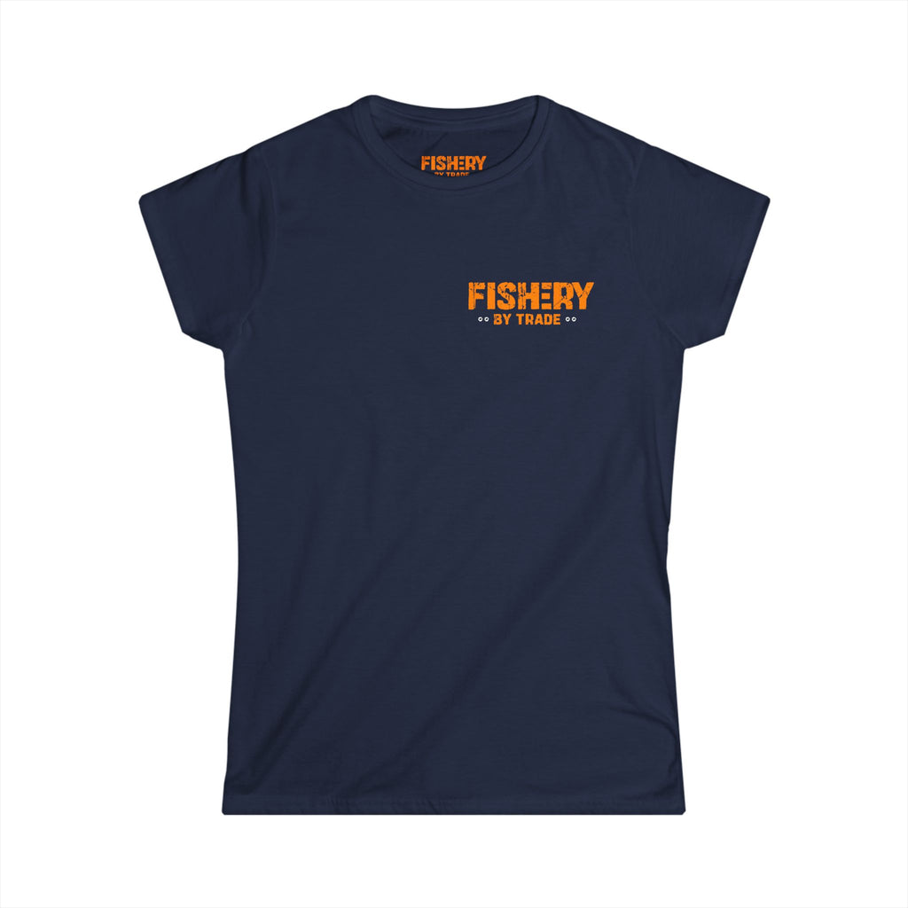 Black Fishery By Trade Rough Seas - Women T-Shirt
