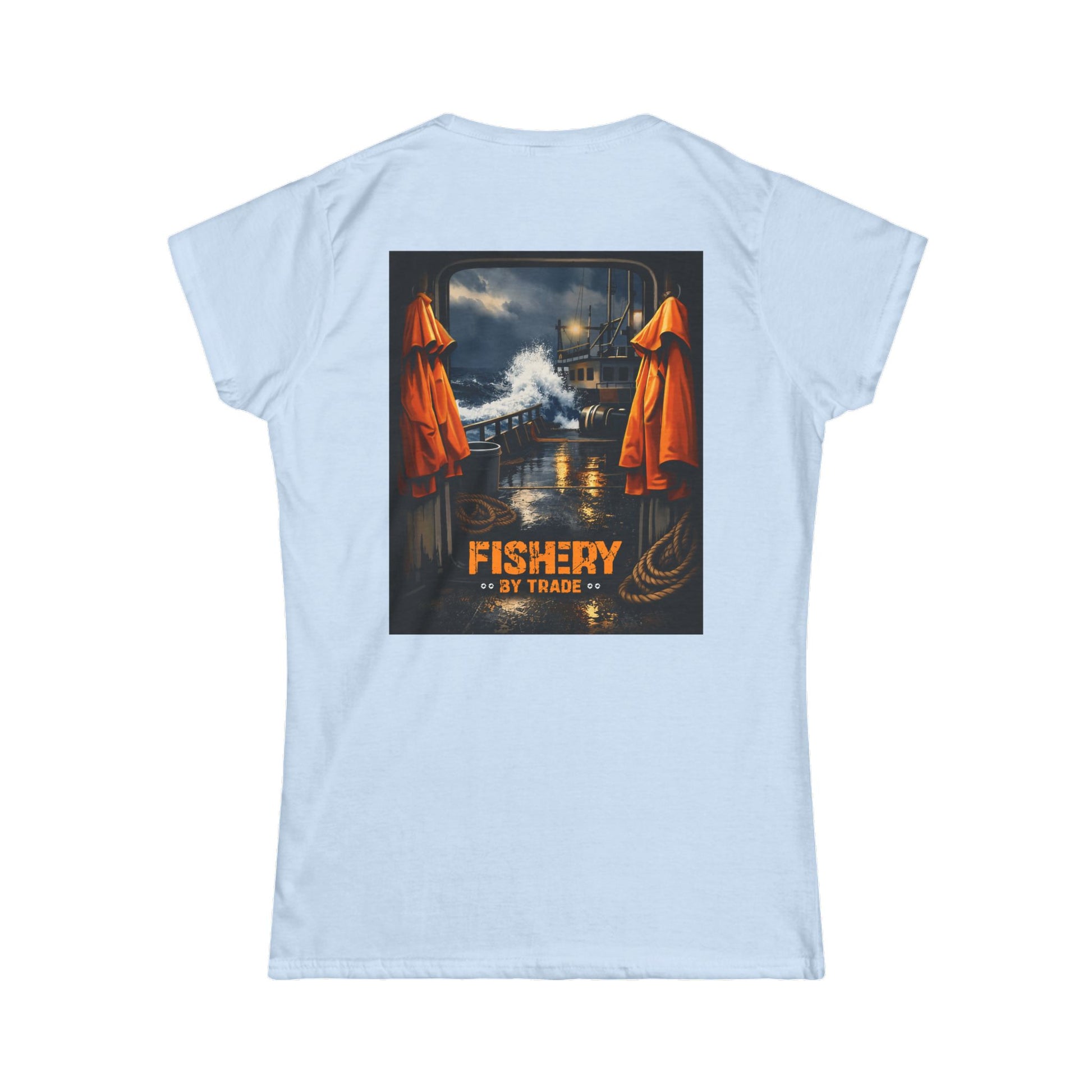 Black Fishery By Trade Deck - Women T-Shirt