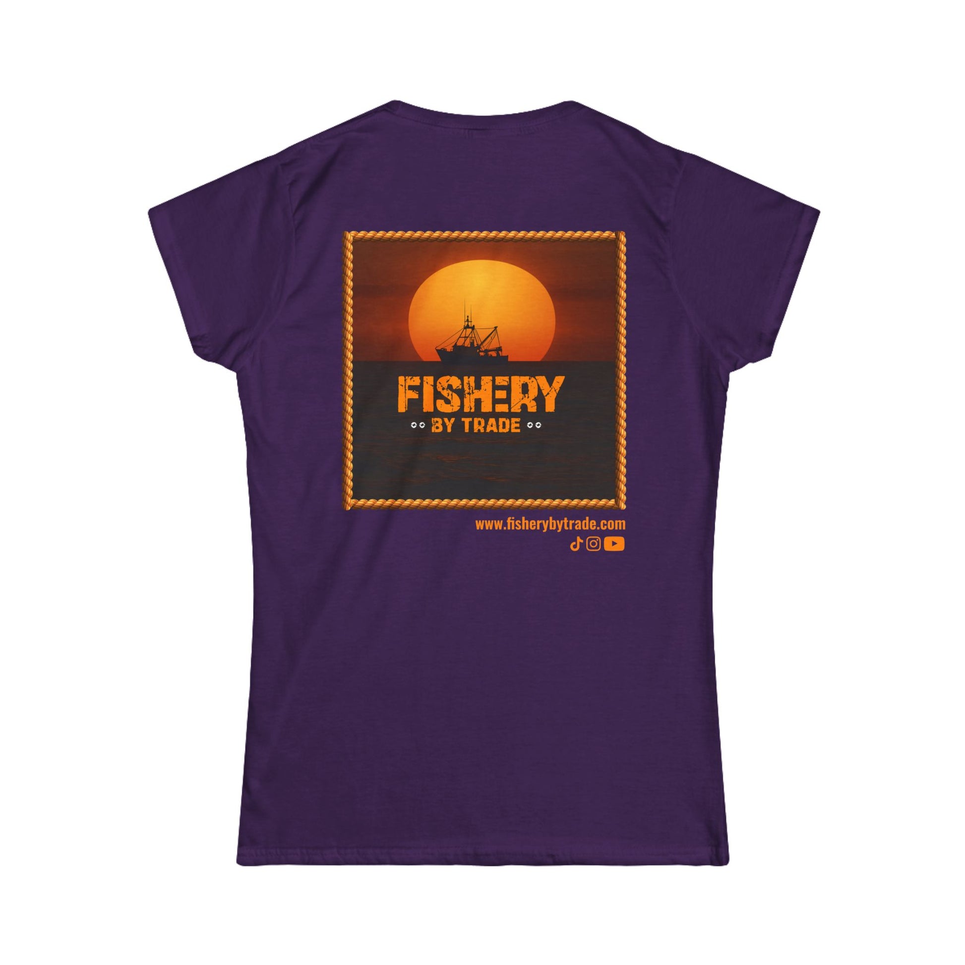 Black Fishery By Trade - Women T-Shirt