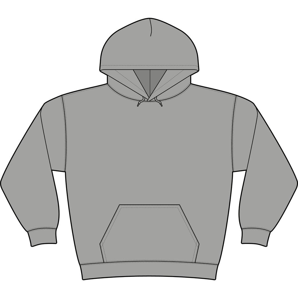 Fishing Hoodie — American Flag "Fishery" Heavyweight Hooded Sweatshirt