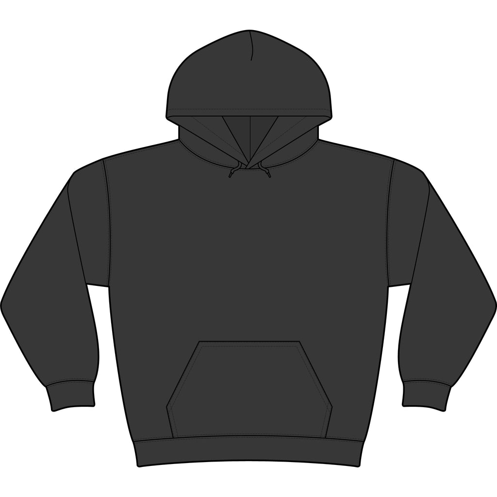 Fishing Hoodie — American Flag "Fishery" Heavyweight Hooded Sweatshirt