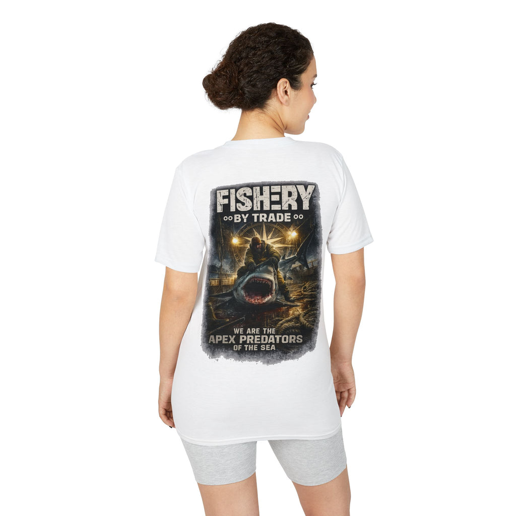 Apex Predators  Graphic Performance Tee — "Fishery by Trade"