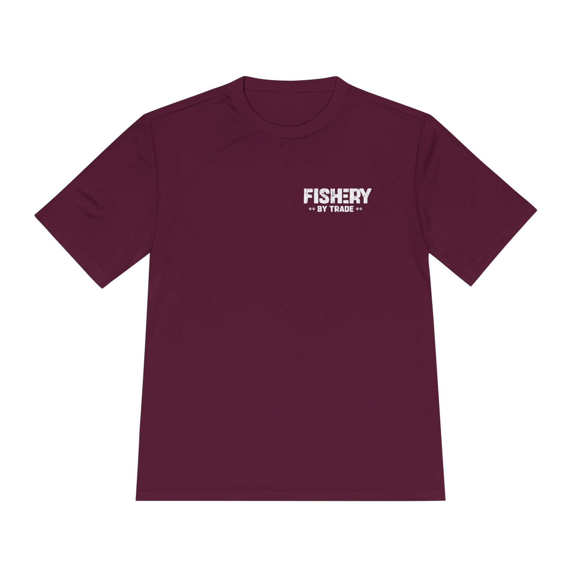 Fishery by Trade - Men's Black Quick Dry T-Shirt