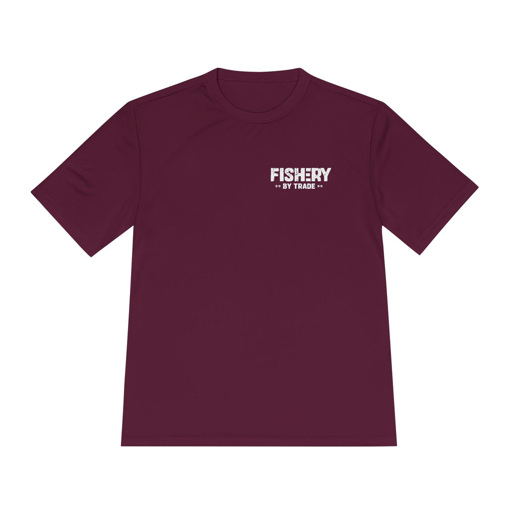 Fishery by Trade Deck - Men's Black Quick Dry T-Shirt