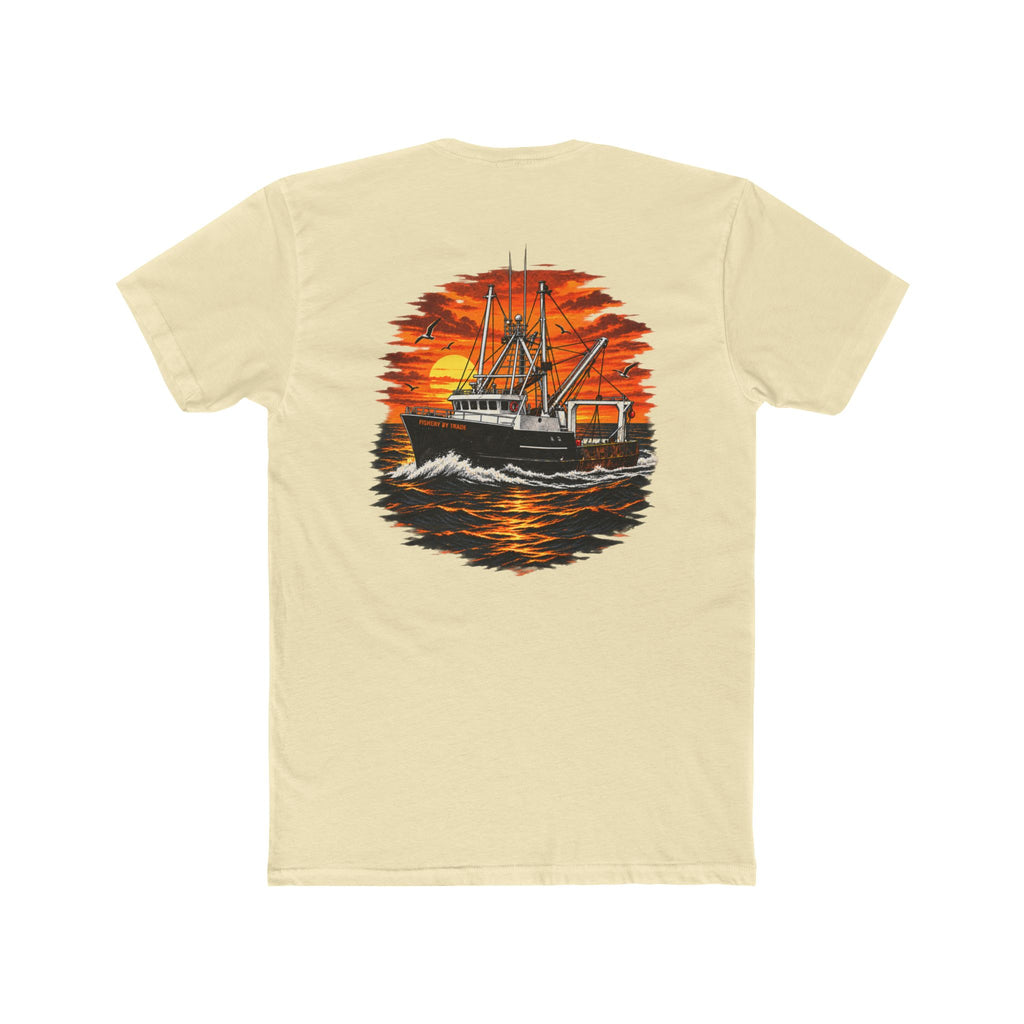 Fishing Tee – Sunset Trawler "
