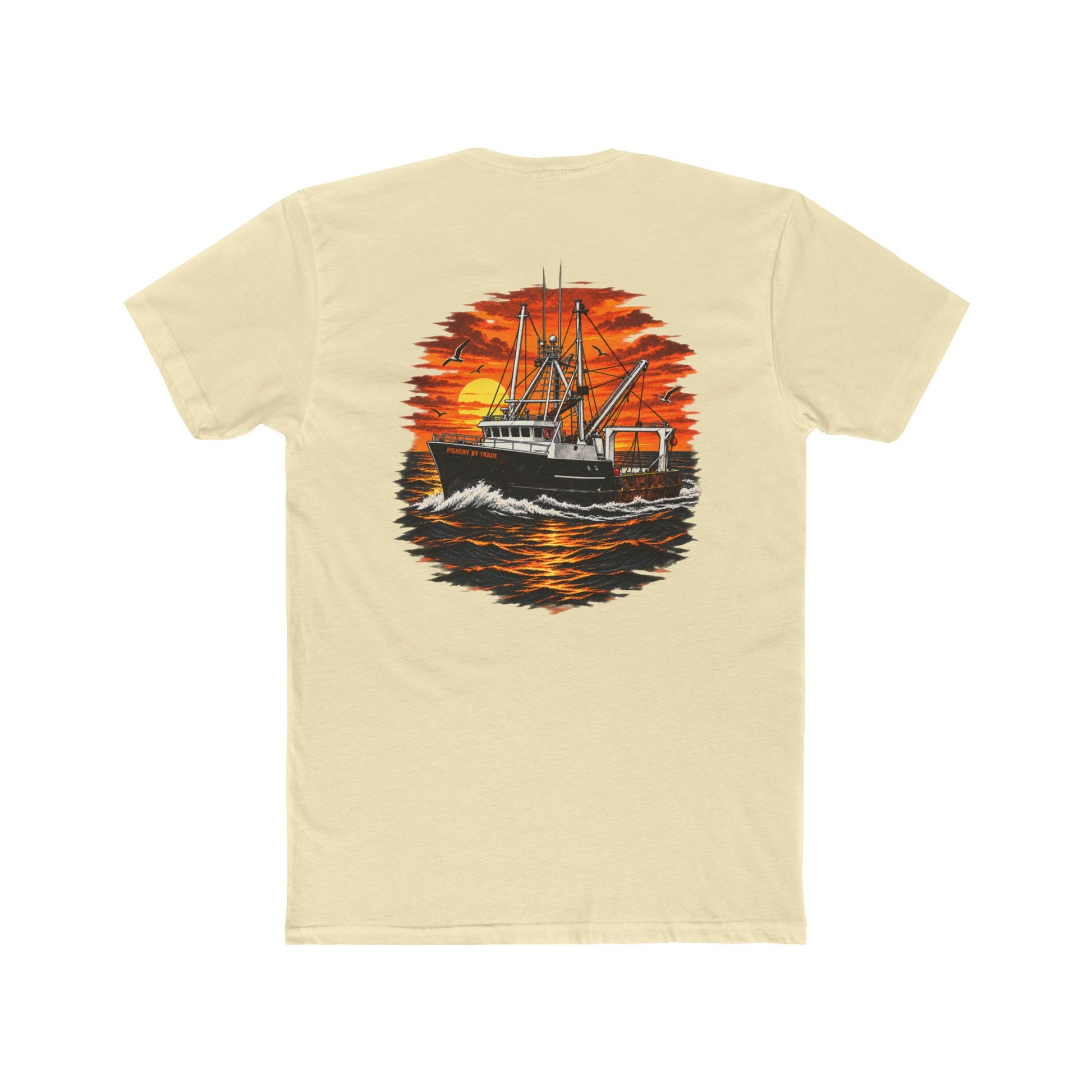 Fishing Tee – Sunset Trawler "