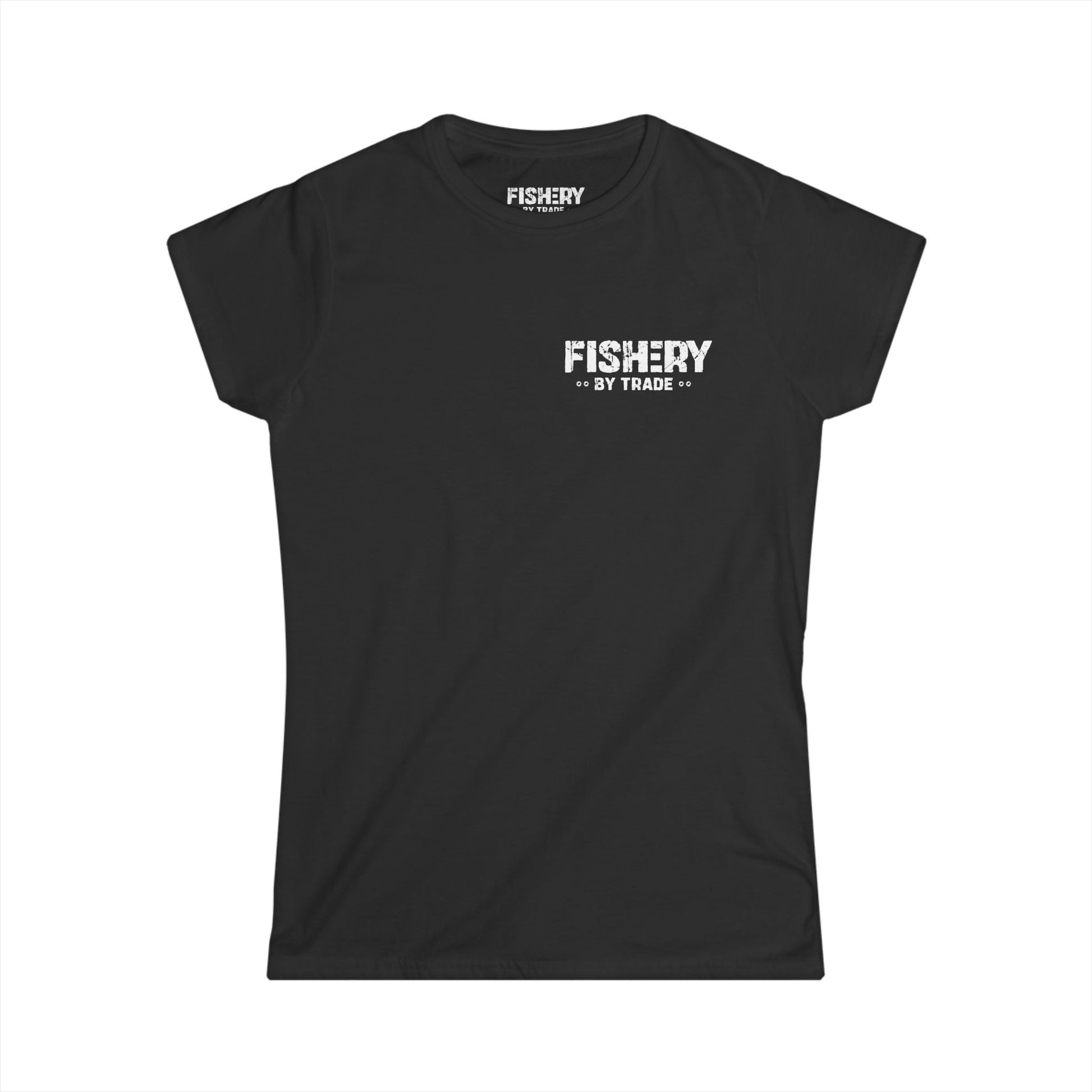 Fishery By Trade - Women's Black T-Shirt