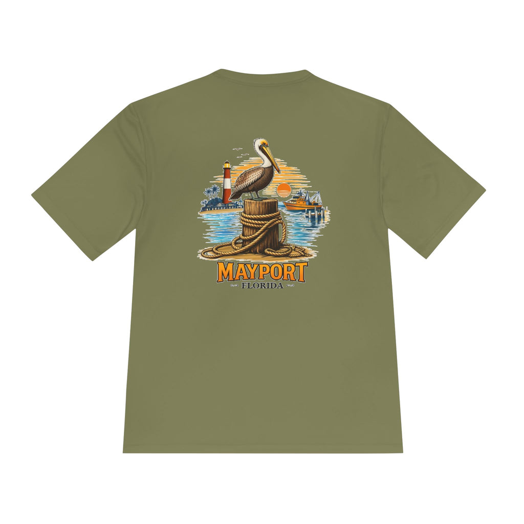 Fishery by Trade Mayport Florida - Men's White Quick Dry T-Shirt