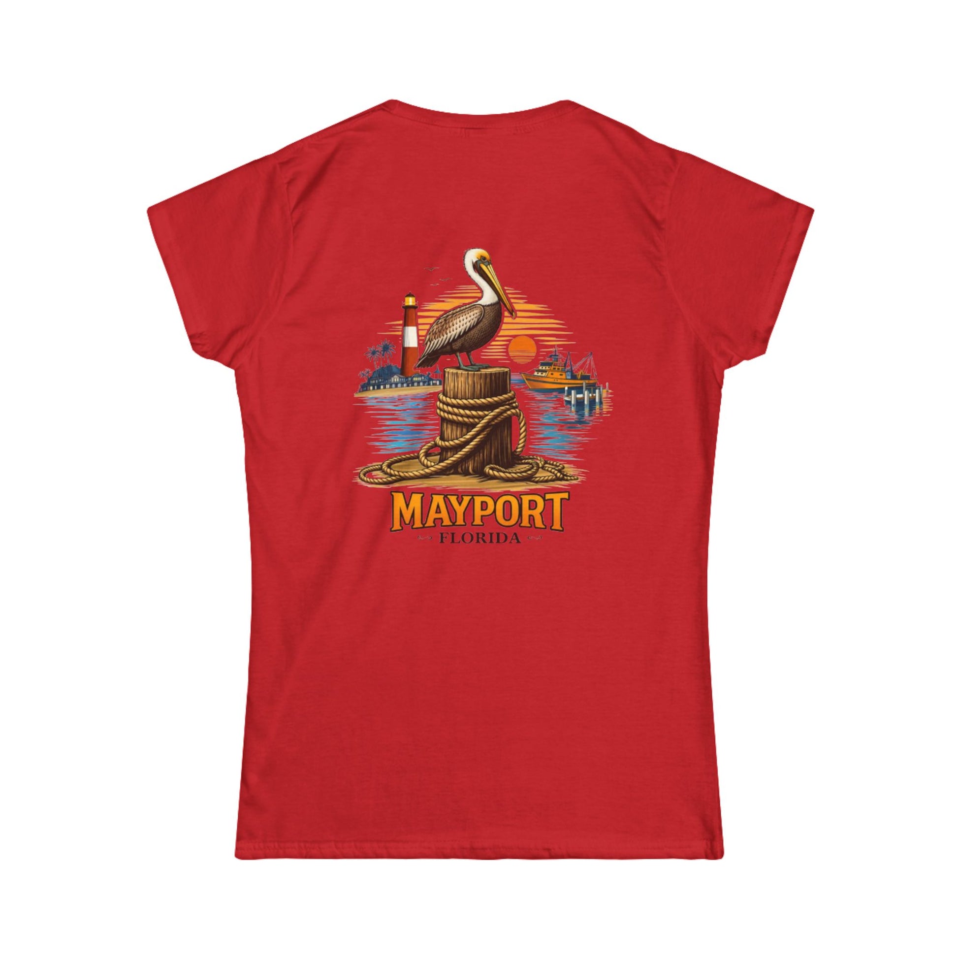 Fishery By Trade Mayport Florida - Women's White T-Shirt