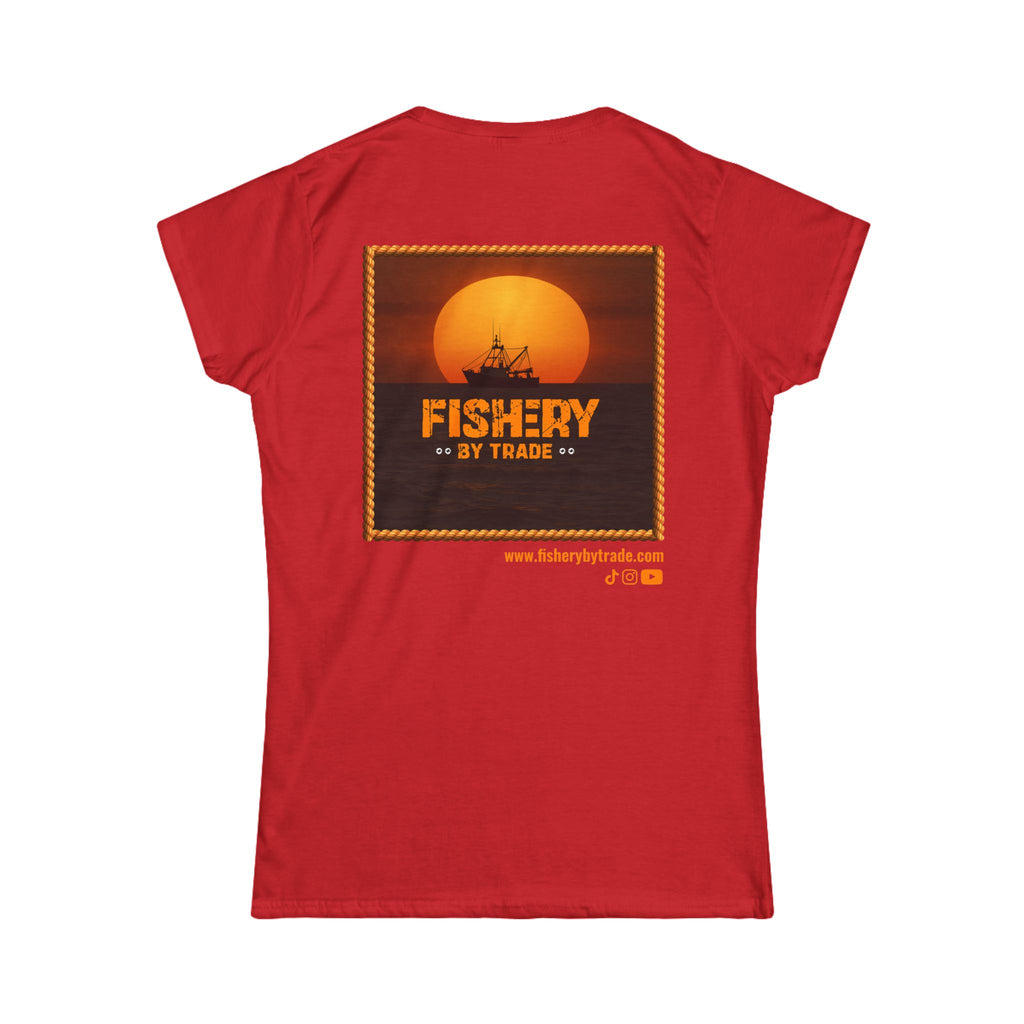Black Fishery By Trade - Women T-Shirt