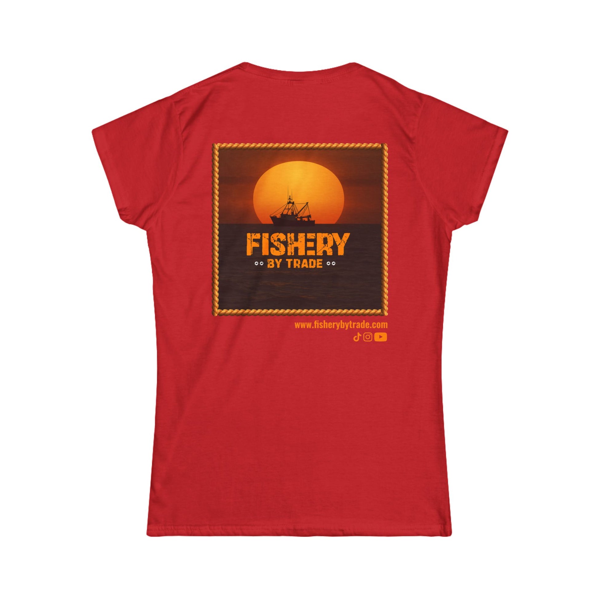 Black Fishery By Trade - Women T-Shirt