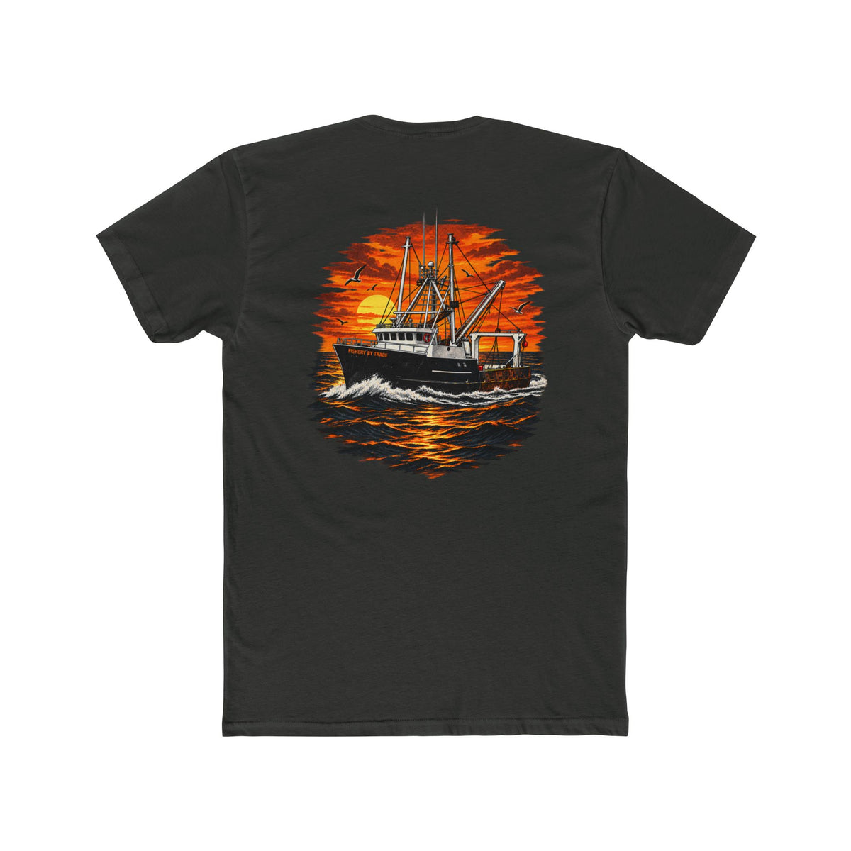 Fishing Tee – Sunset Trawler "