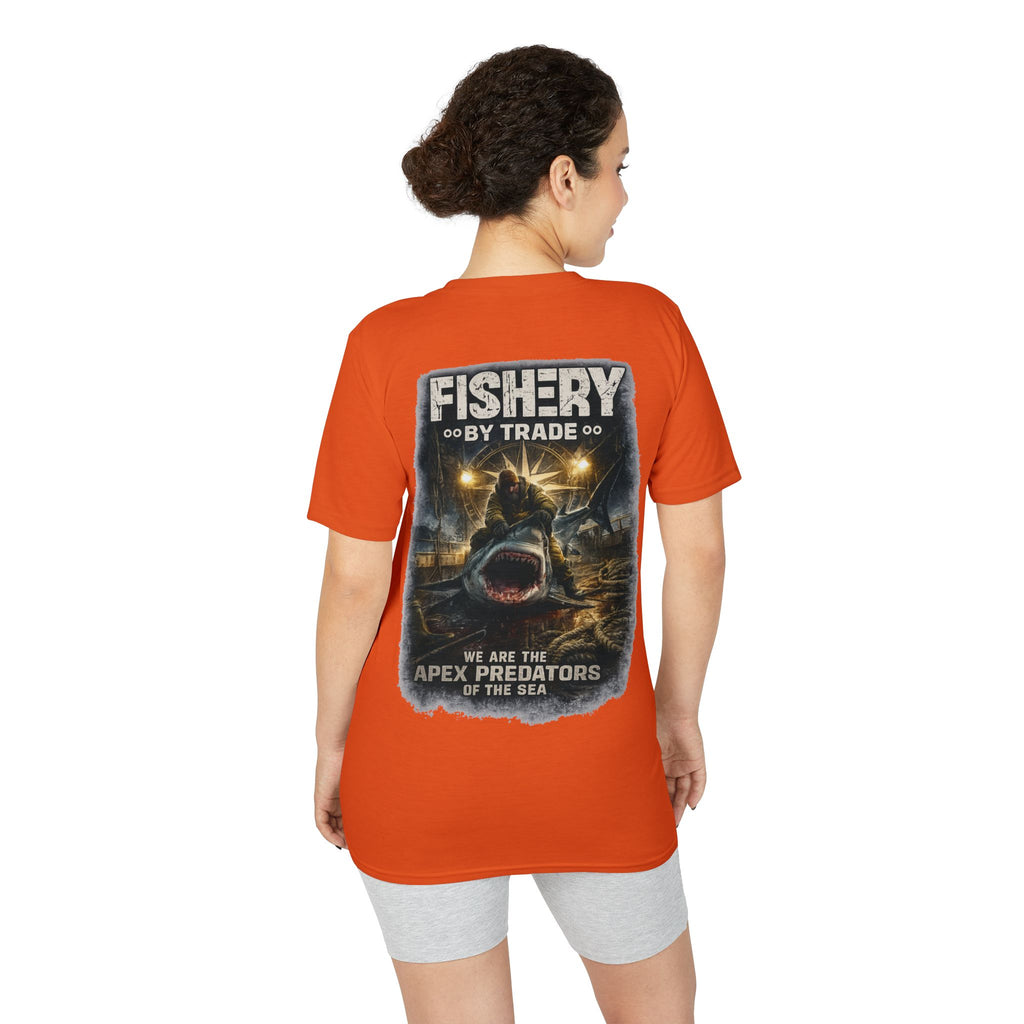 Apex Predators  Graphic Performance Tee — "Fishery by Trade"