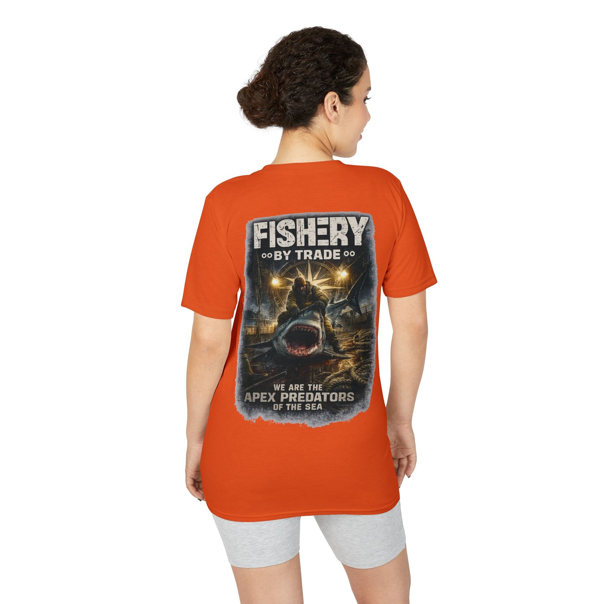 Apex Predators  Graphic Performance Tee — "Fishery by Trade"